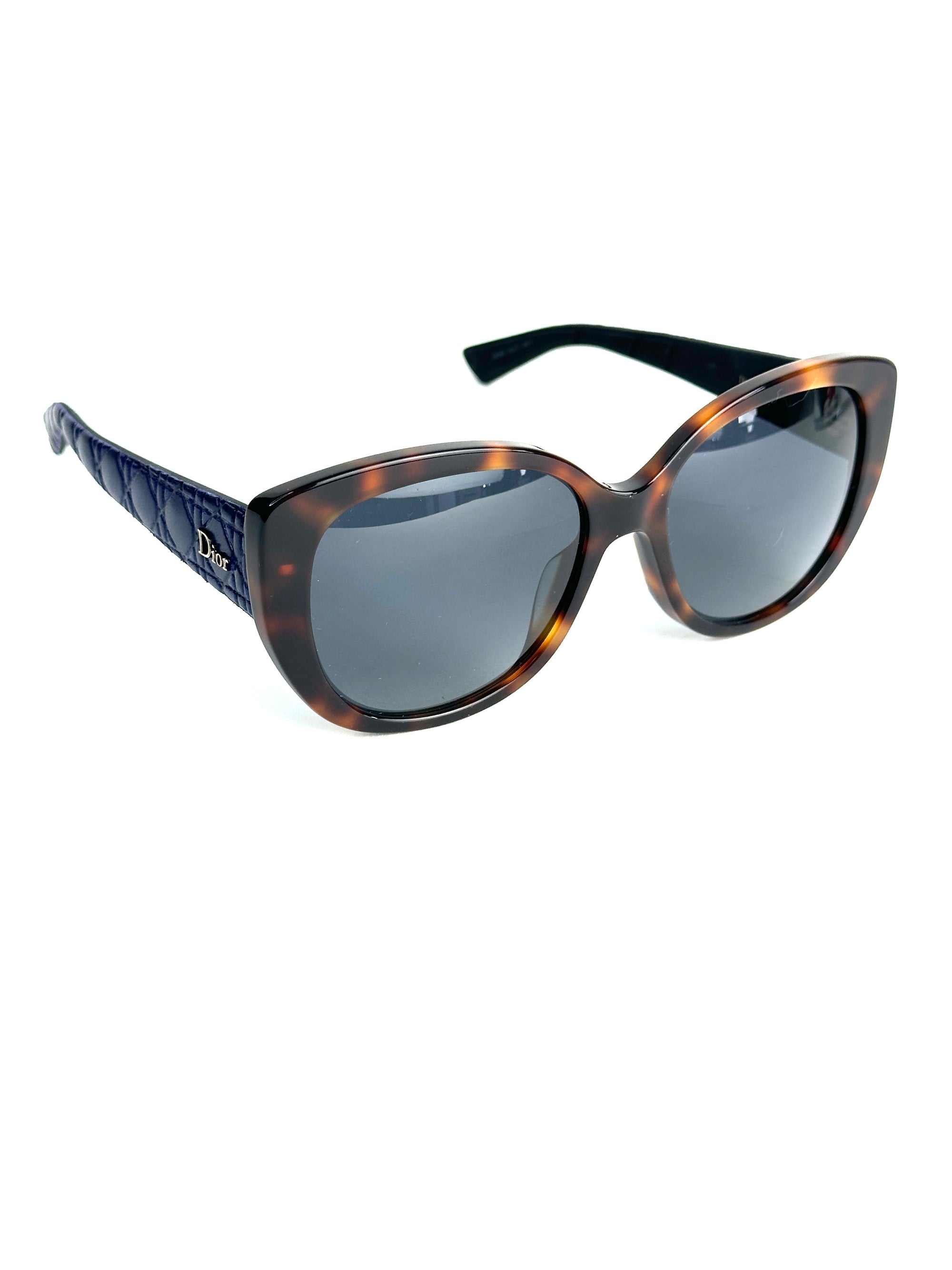 DIOR DIORLADY1R GRS/HD HAV BLUE BLK sunglasses