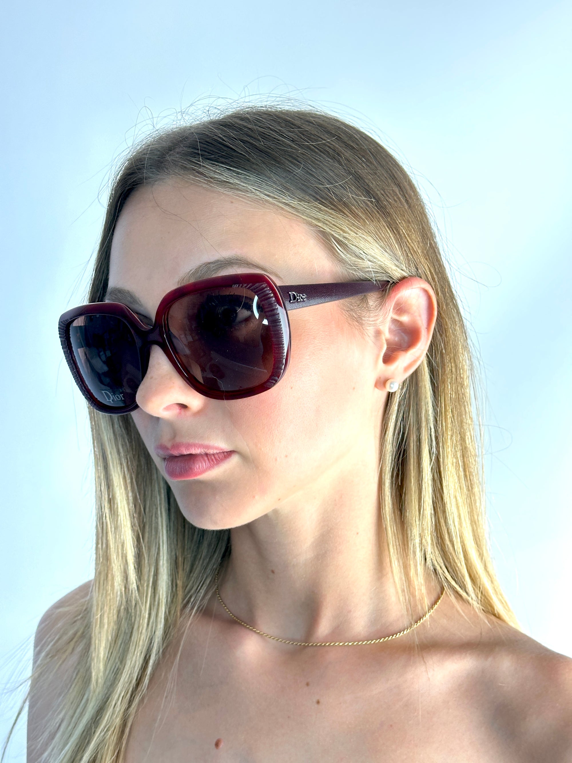 DIOR DIORAFFETAS1 2F5/SB REDHV RE sunglasses