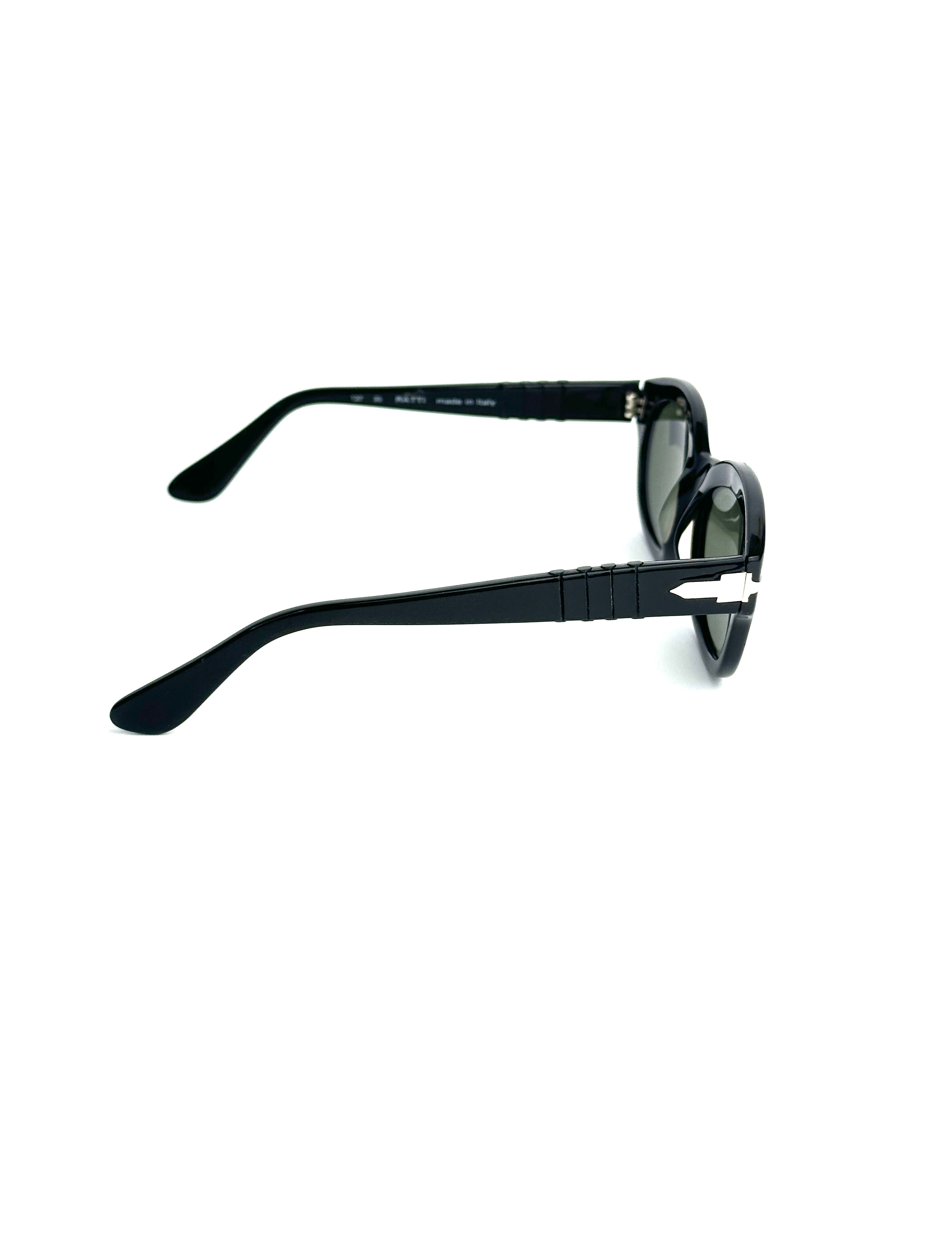 Occhiali da sole PERSOL 830 RATTI VINTAGE NERO