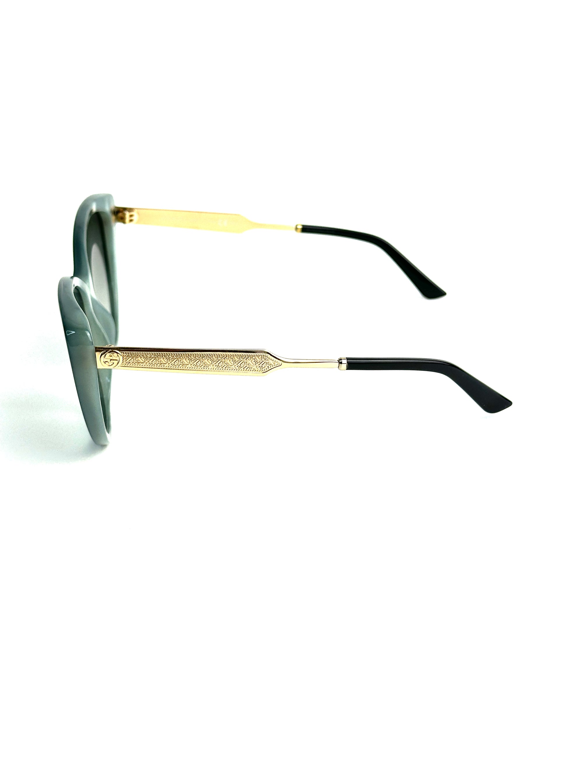 occhiali da sole GUCCI GG3804/S VERDE-ORO