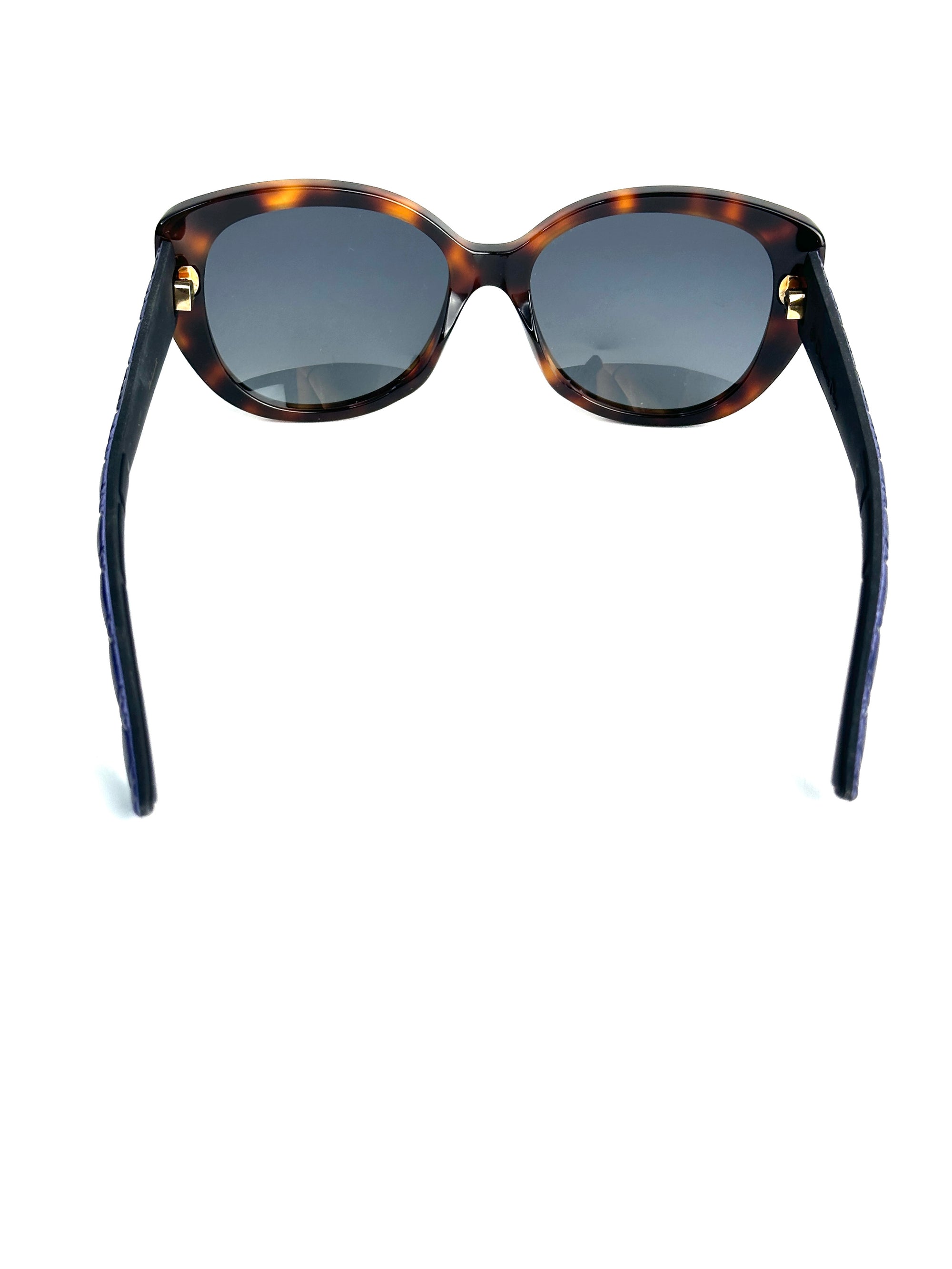 DIOR DIORLADY1R GRS/HD HAV BLUE BLK sunglasses