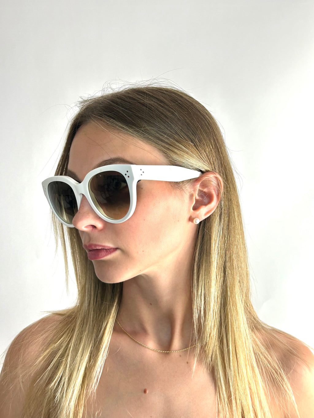 occhiali da sole CELINE CL41755 BIANCO