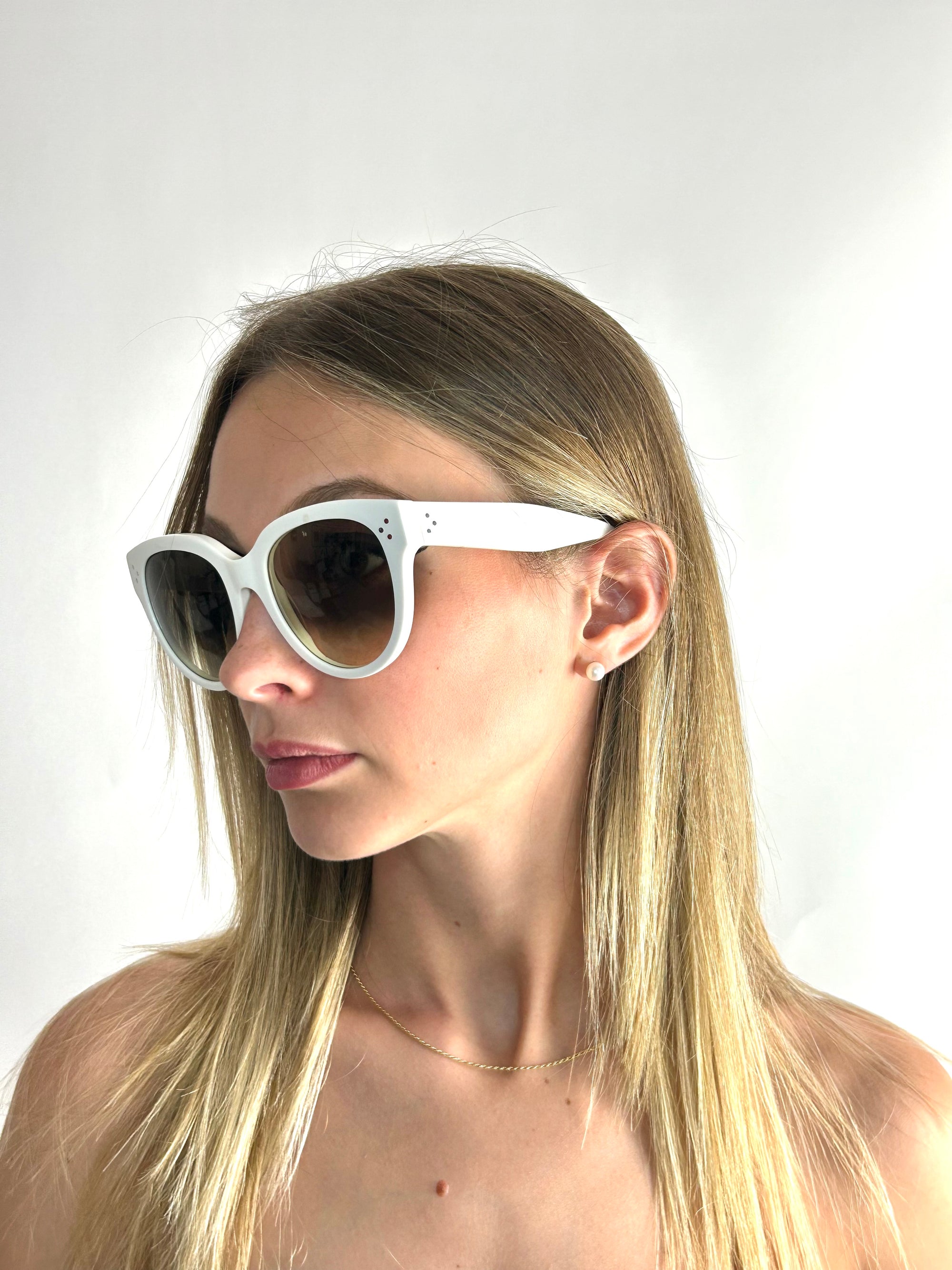 occhiali da sole CELINE CL41755 BIANCO