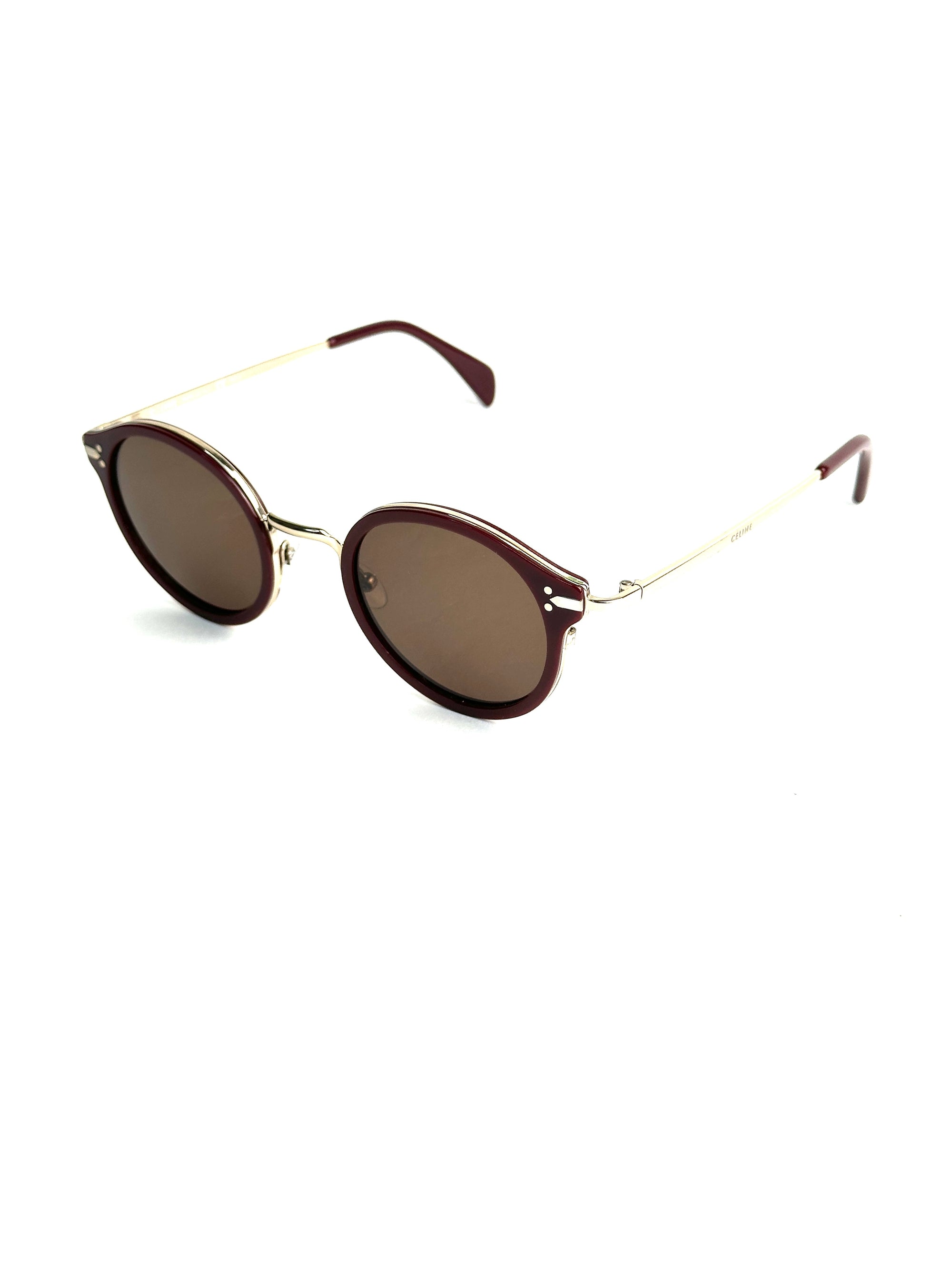 occhiali da sole CELINE CL41082/S 2JL/A6 ORO-BURGUNDY