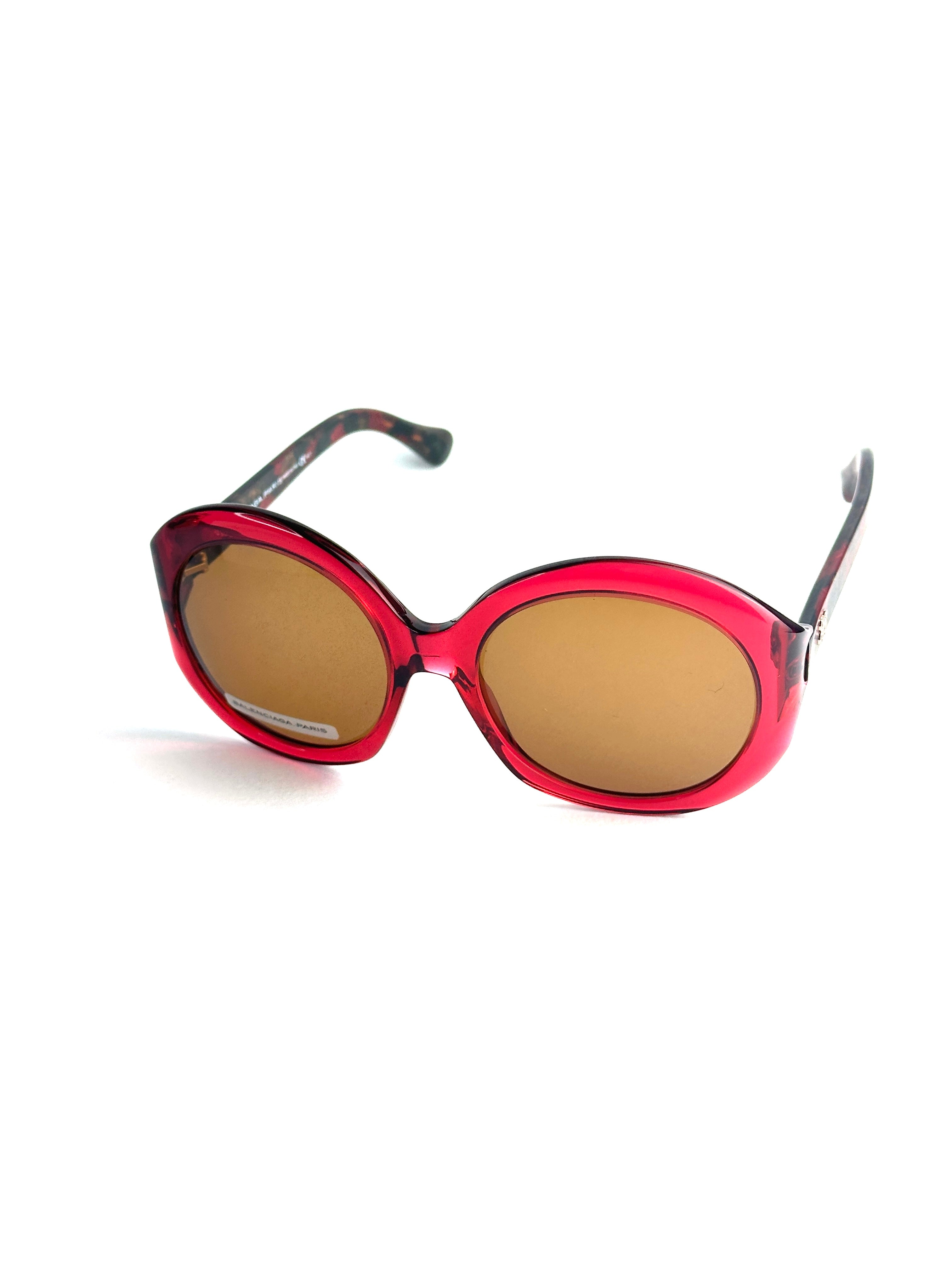 Occhiali da sole BALENCIAGA BAL0123/S RED MARB