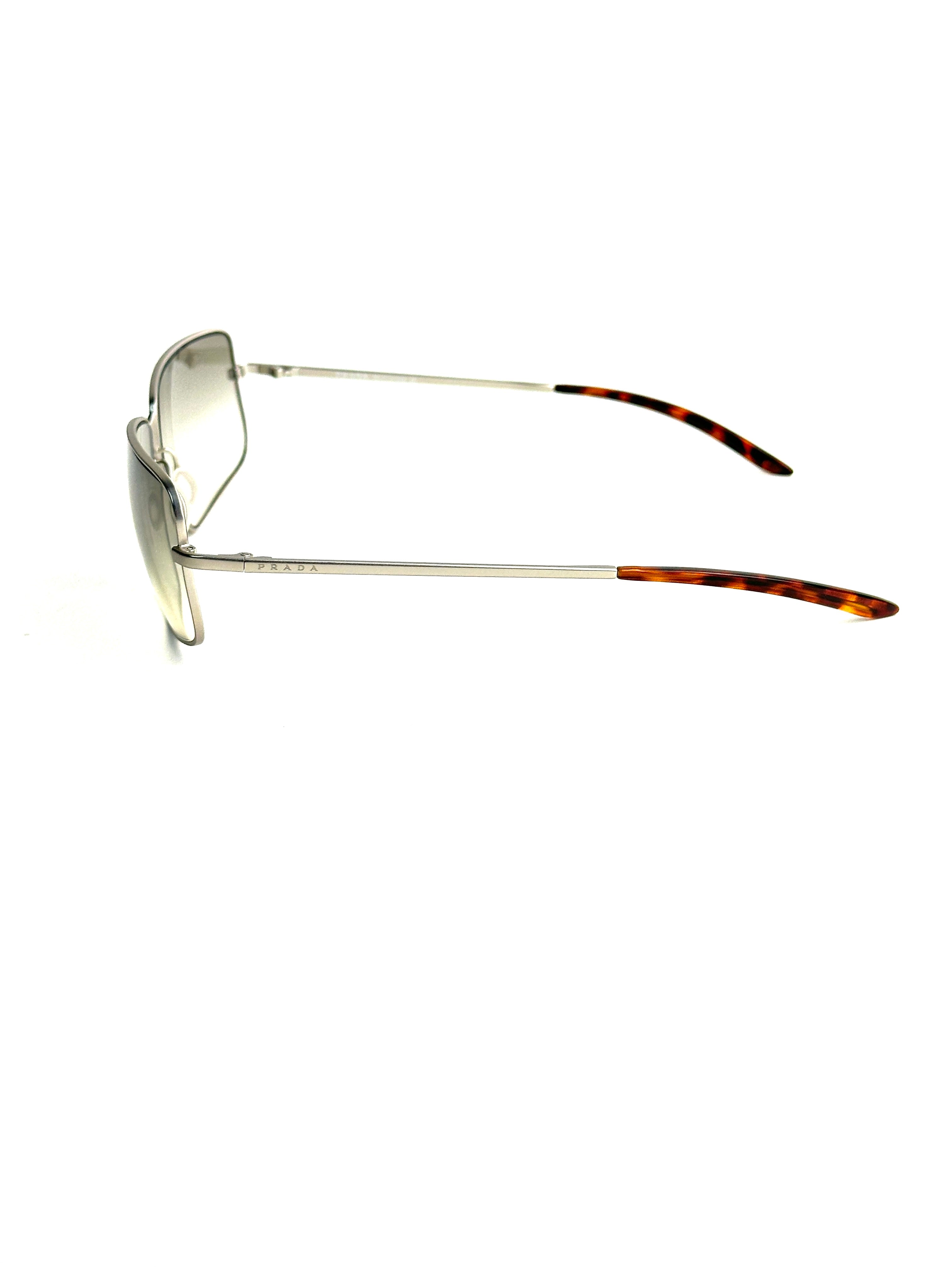 Occhiali da sole PRADA SPR63B ARGENTO VINTAGE