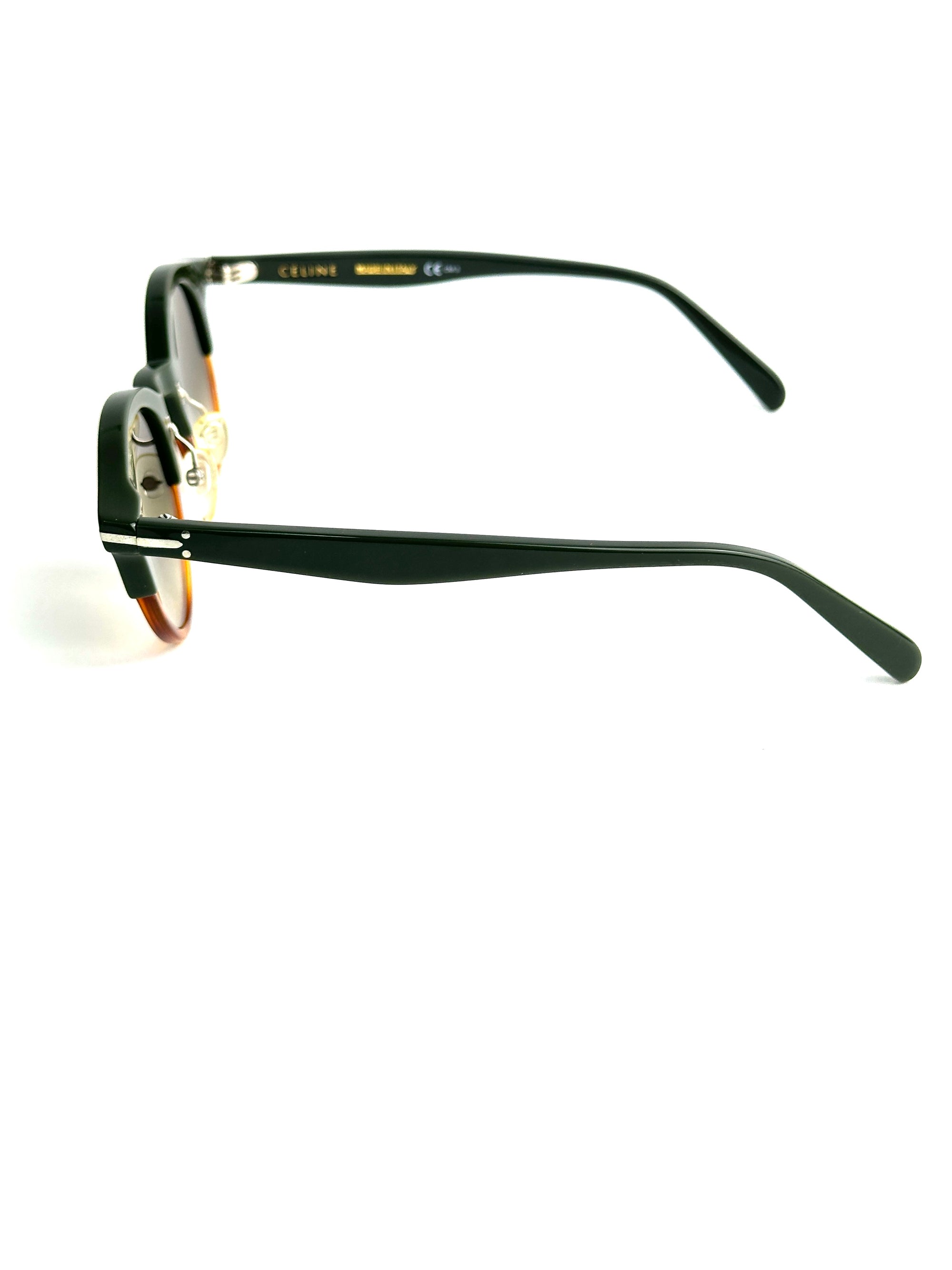 occhiali da sole CELINE CL41395/S T6Y/W2- GREEN-HAVANA