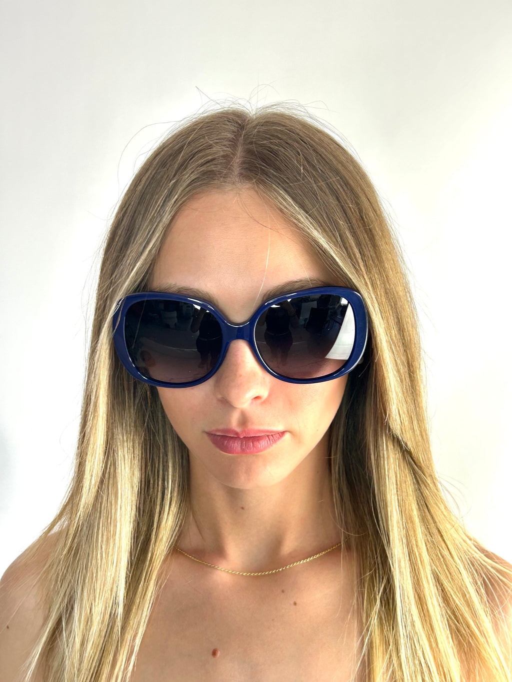 occhiali da sole DIOR DIOREVER1 BSW/HD BLUE GOL