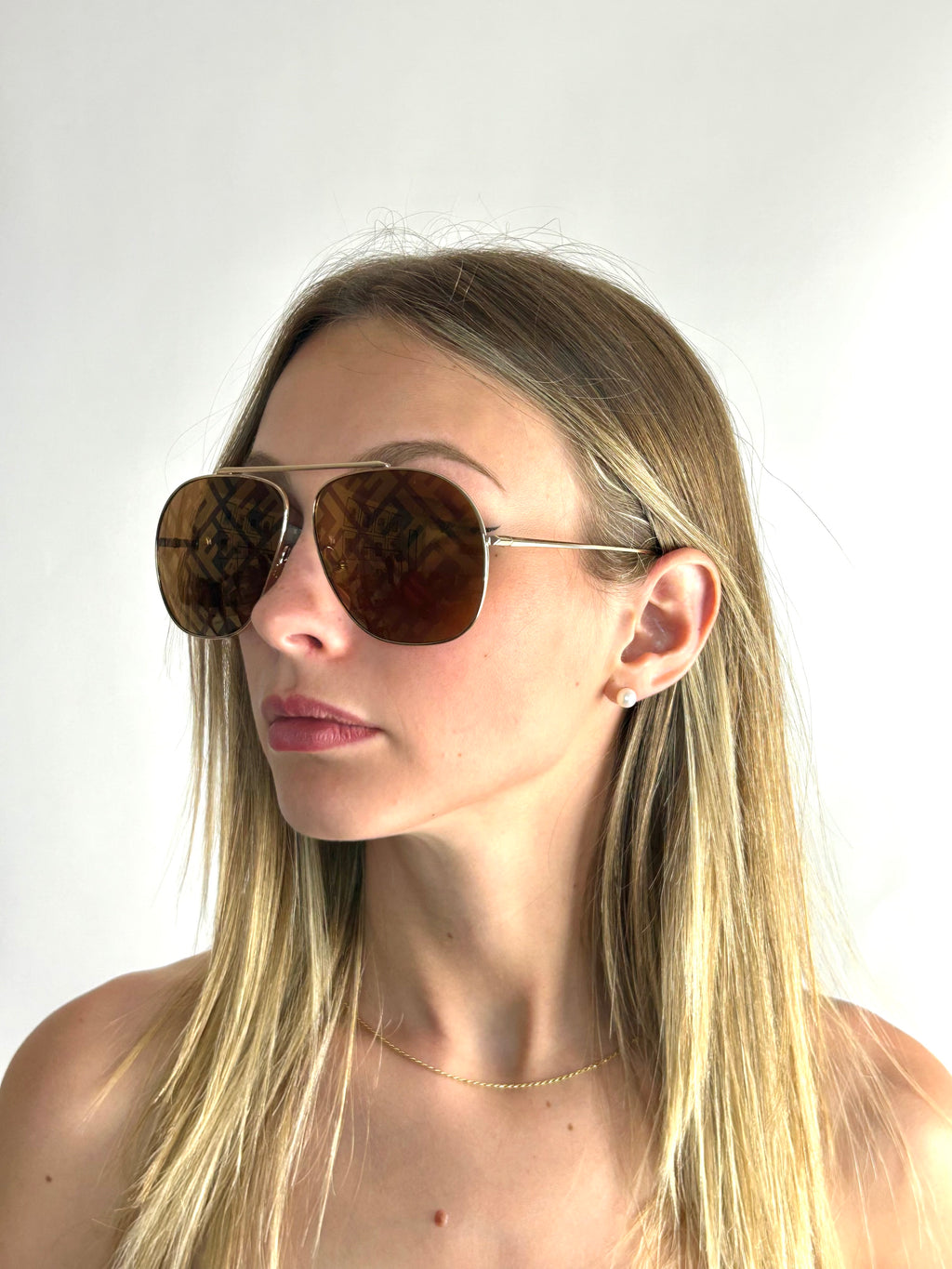 FENDI FF 0342/S B1Z HO ARGENT OR