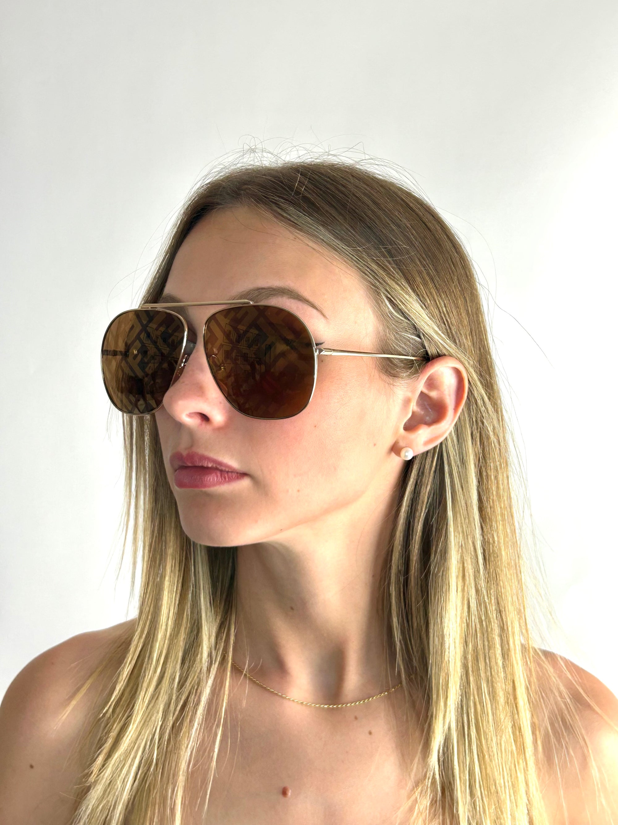 FENDI FF 0342/S B1Z HO ARGENT OR