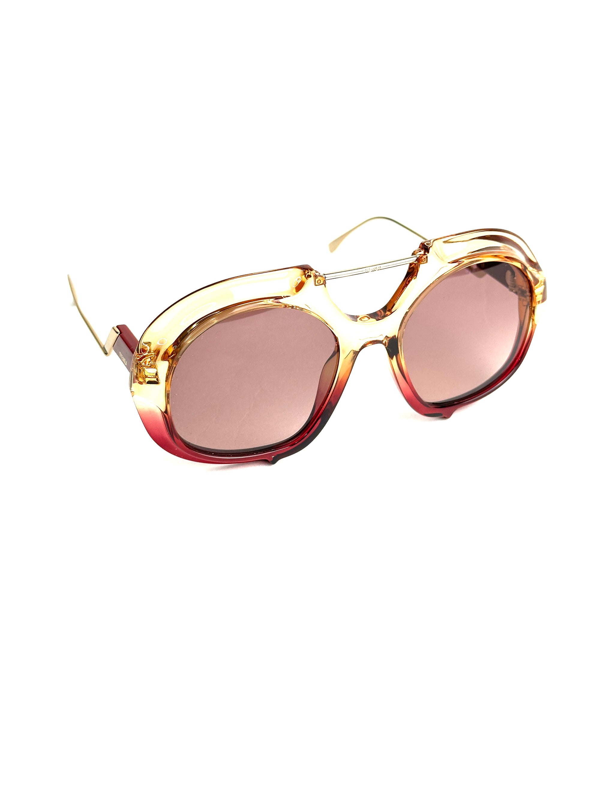 FENDI FF 0342/S B1Z HO ARGENT OR