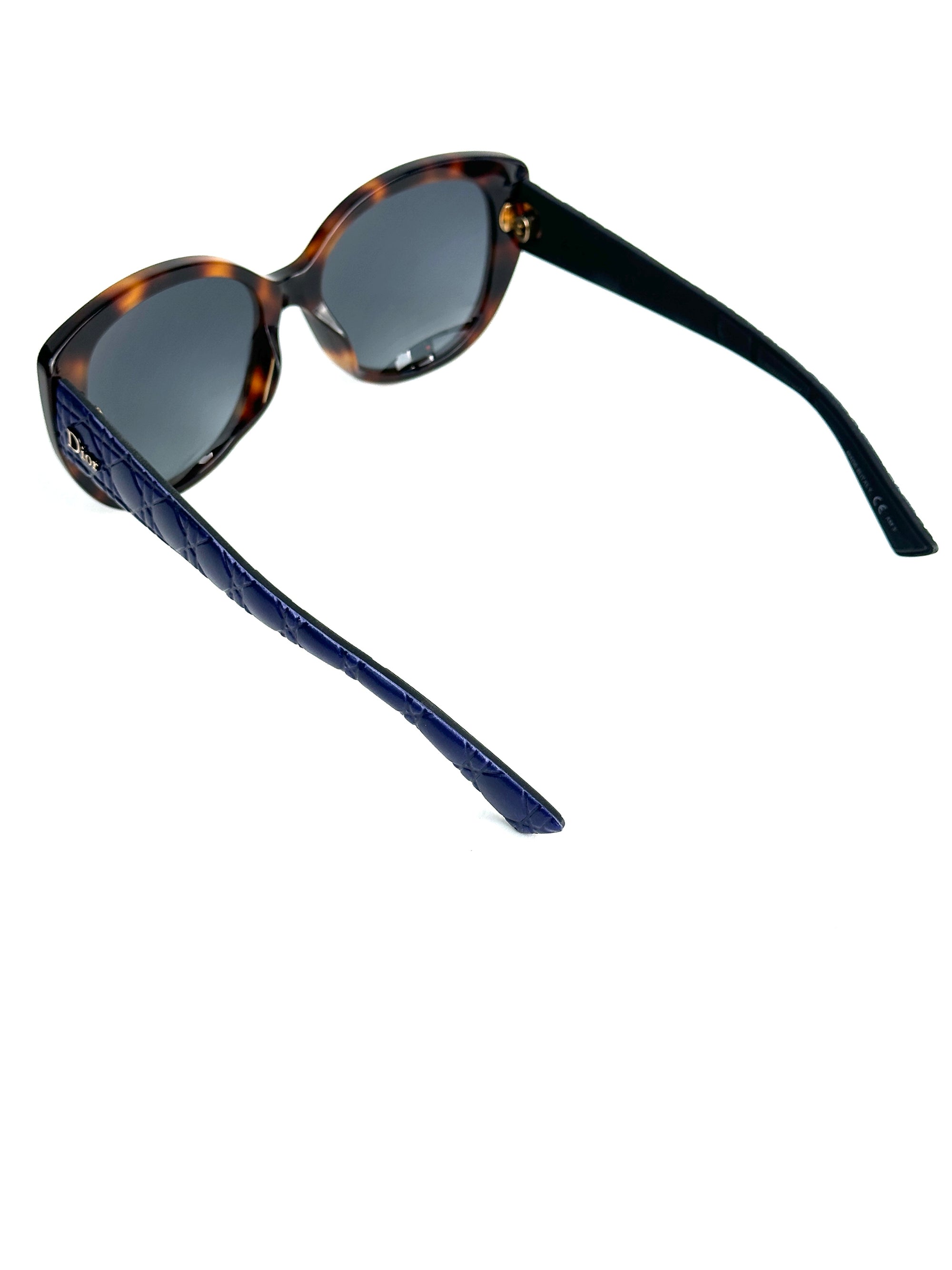 DIOR DIORLADY1R GRS/HD HAV BLUE BLK sunglasses