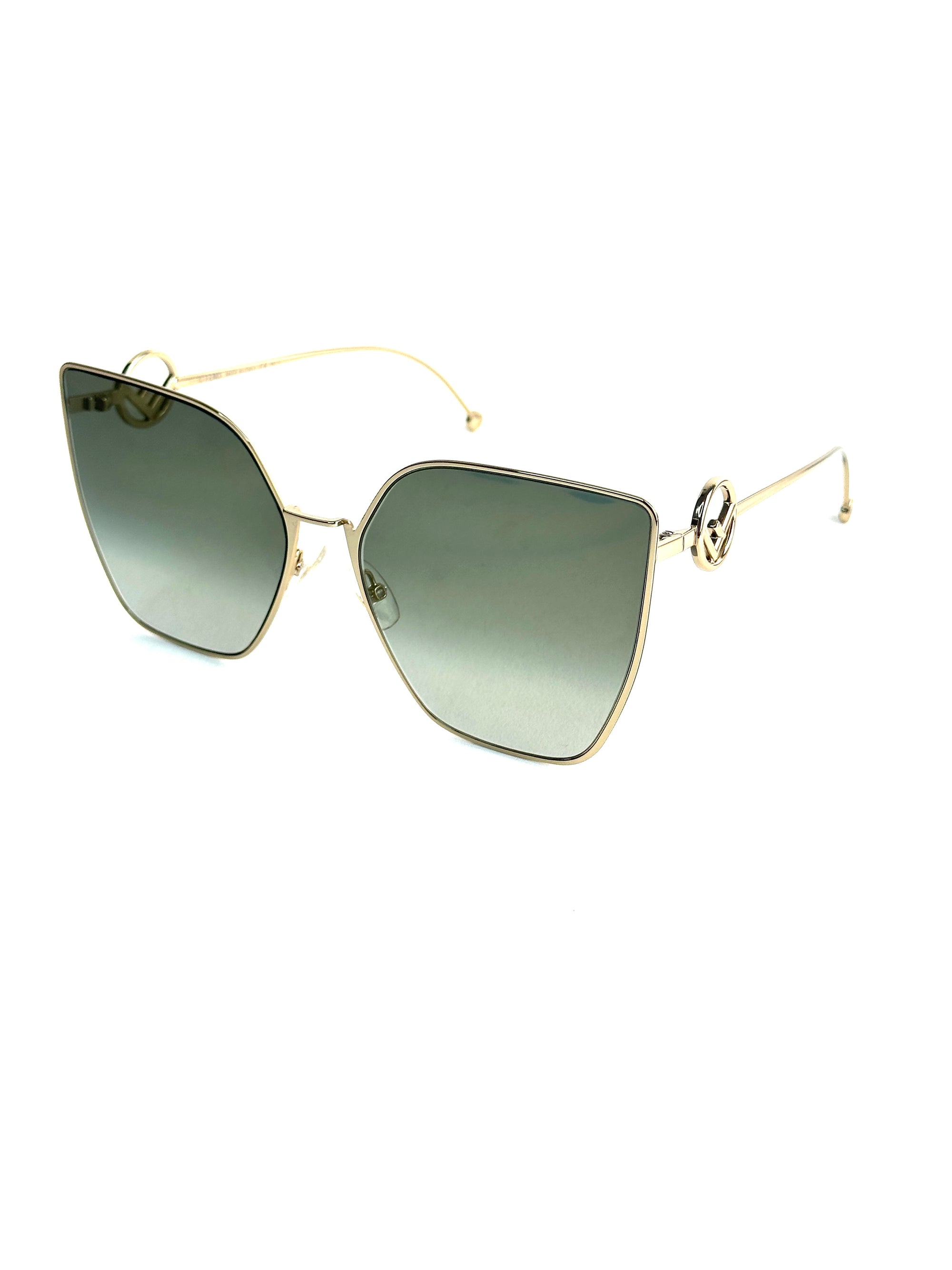 occhiali da sole FENDI FF0323/S ORO GRIGIO