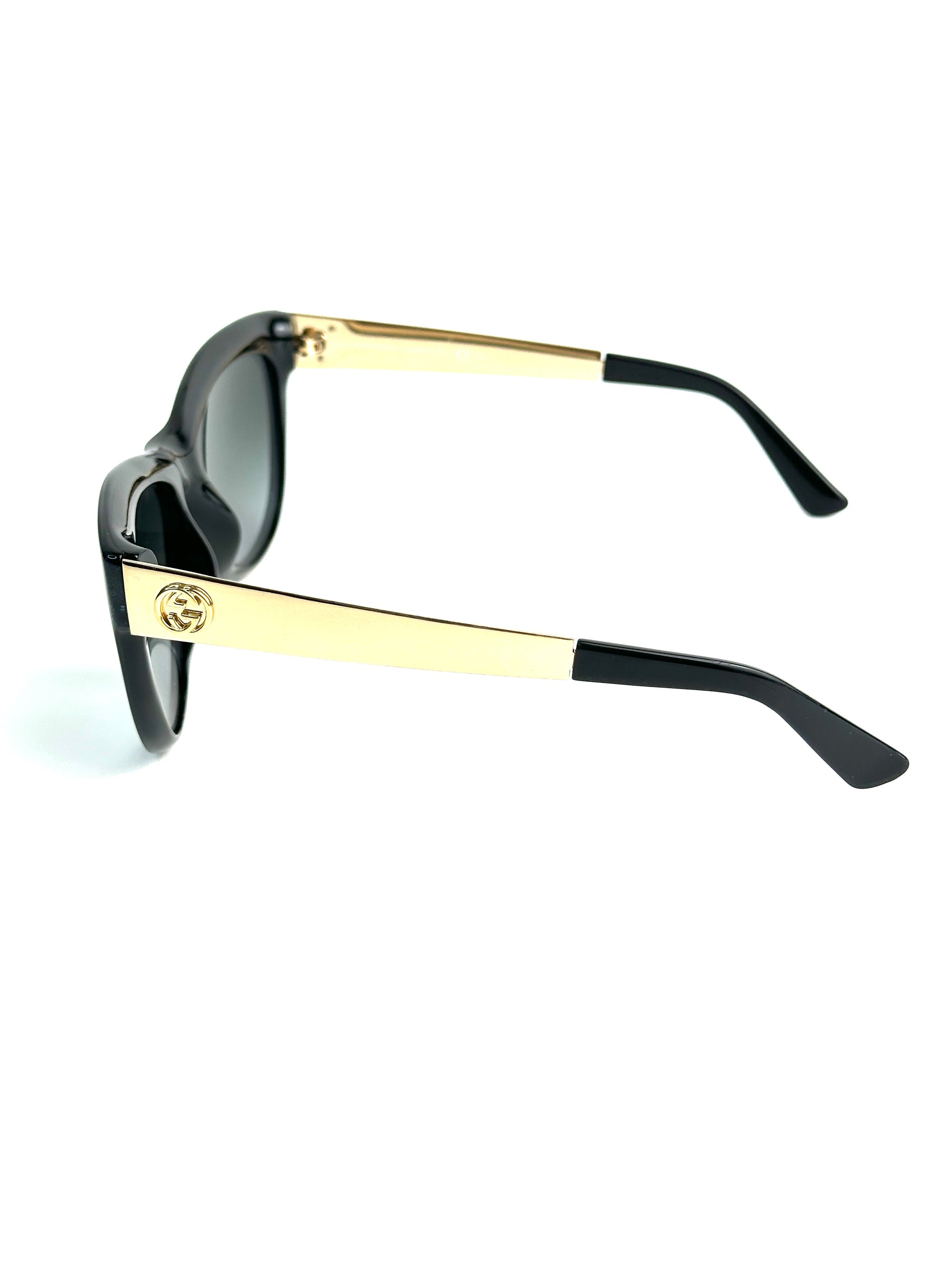 occhiali da sole GUCCI GG3739/N/S BLU GLITTER ORO