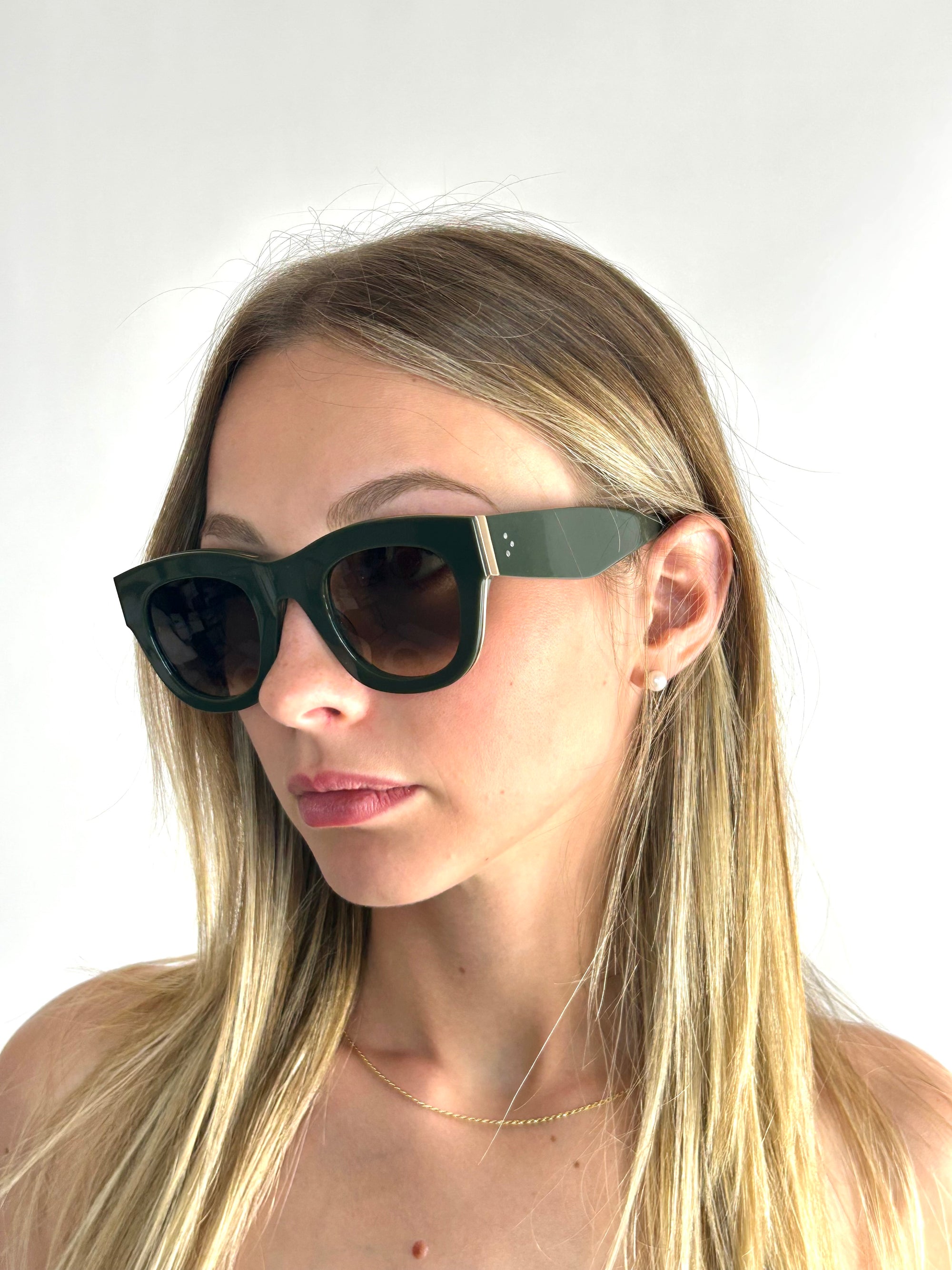 occhiali da sole CELINE CL41095/S VERDE CACTUS
