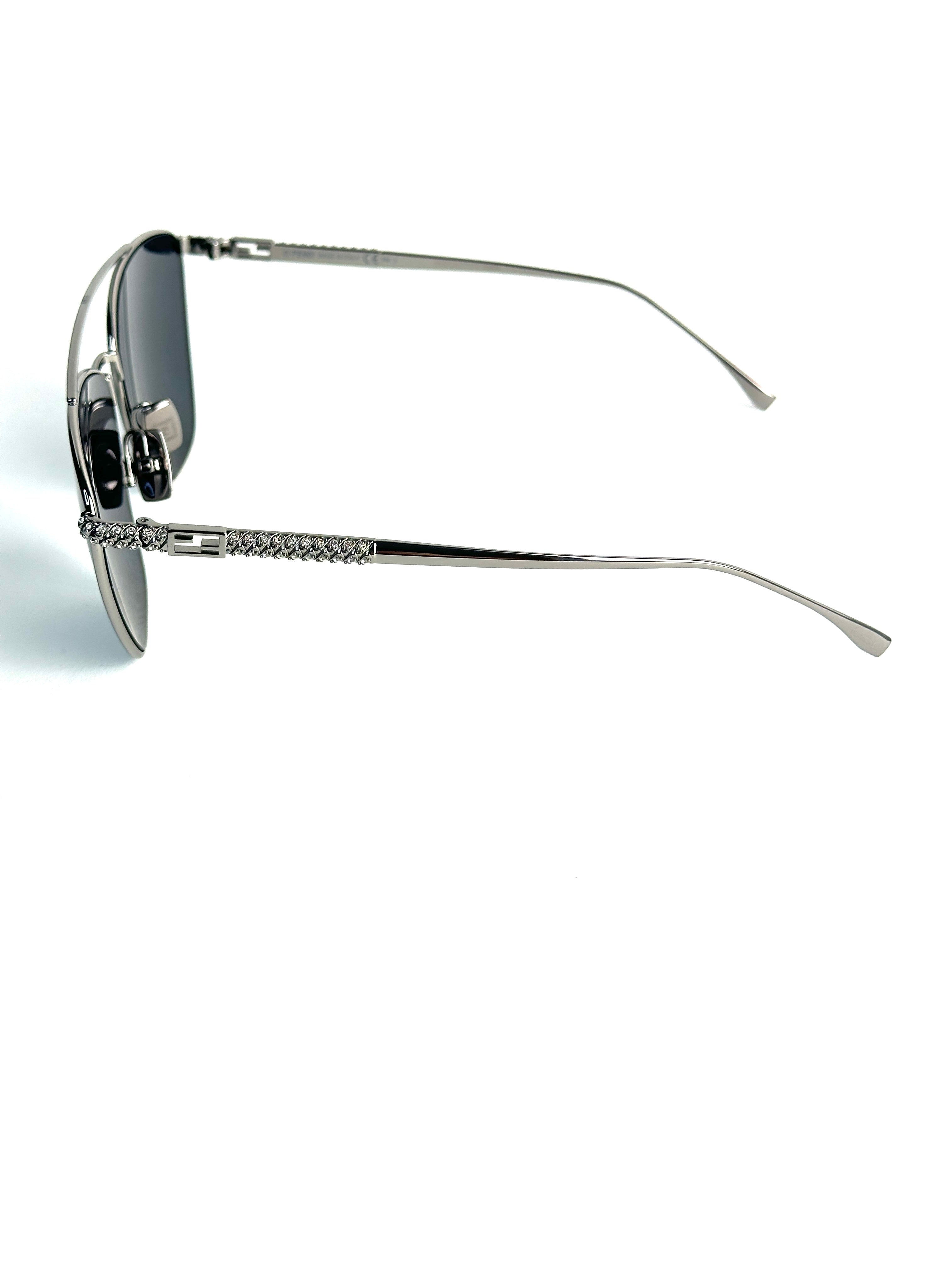 Occhiali da sole FENDI FF0438/S RUTHENIUM