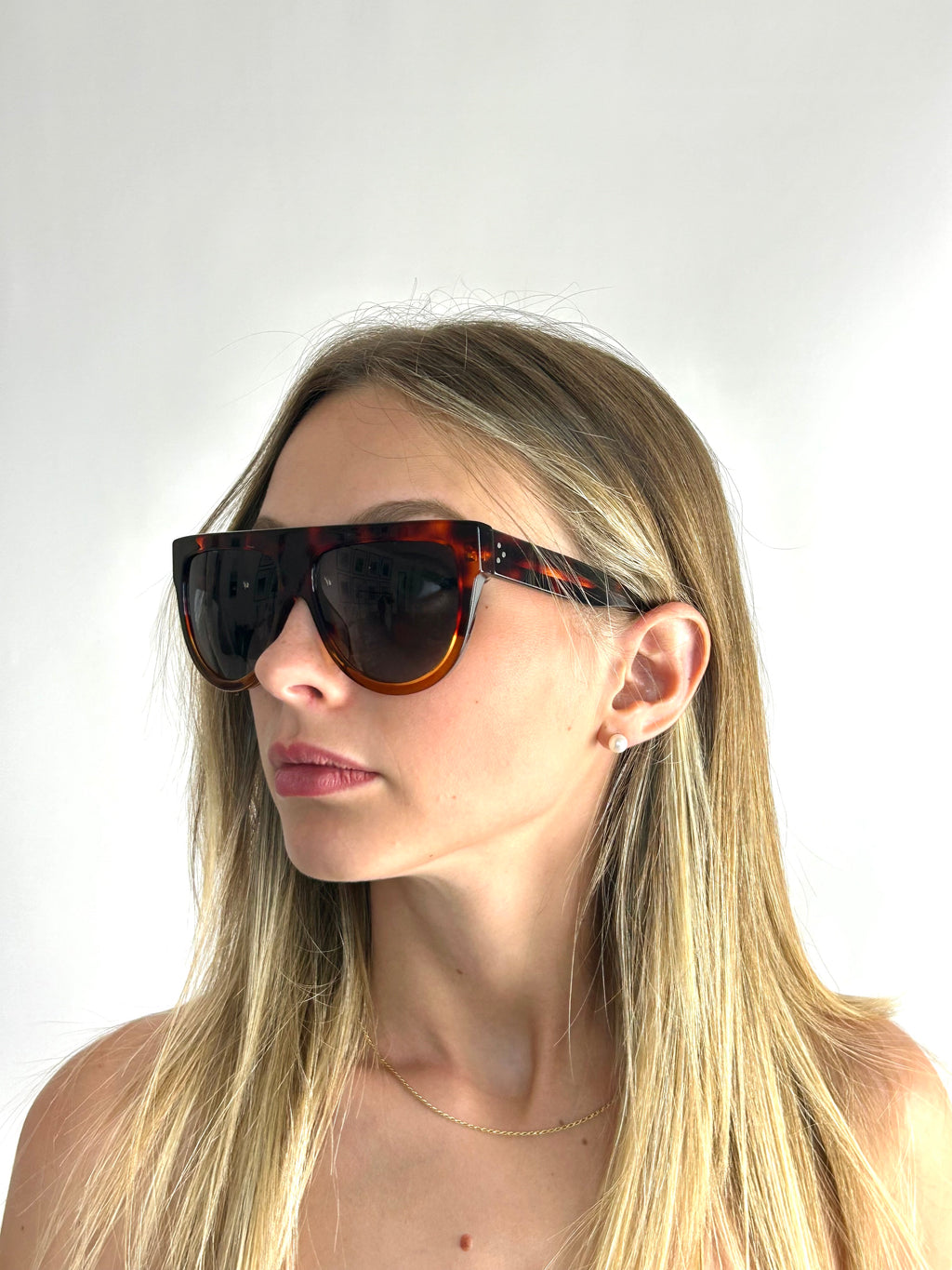 occhiali da sole CELINE CL41026/S HAVANA BROWN
