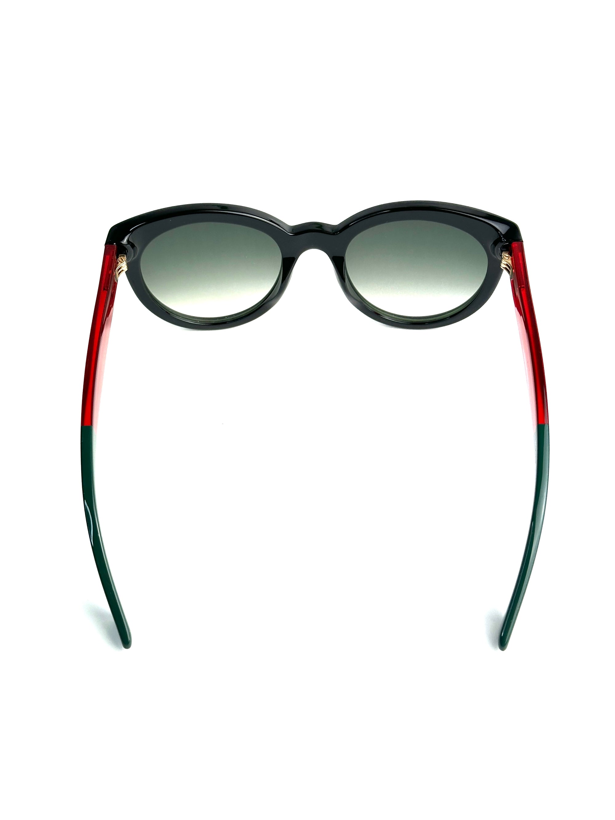 occhiali da sole GUCCI GG3810/S VERDE GLITTER E ROSSO