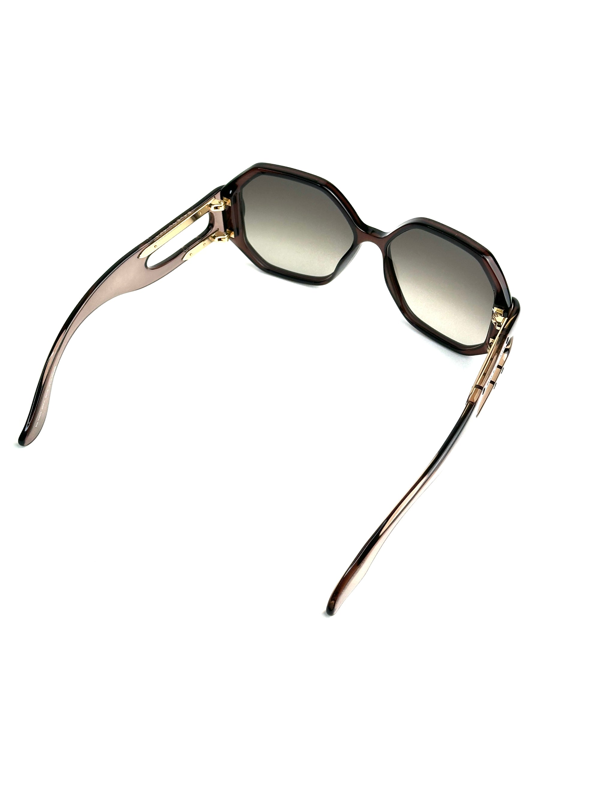 occhiali da sole BALENCIAGA BAL 0132/S 03N/HA MARRONE