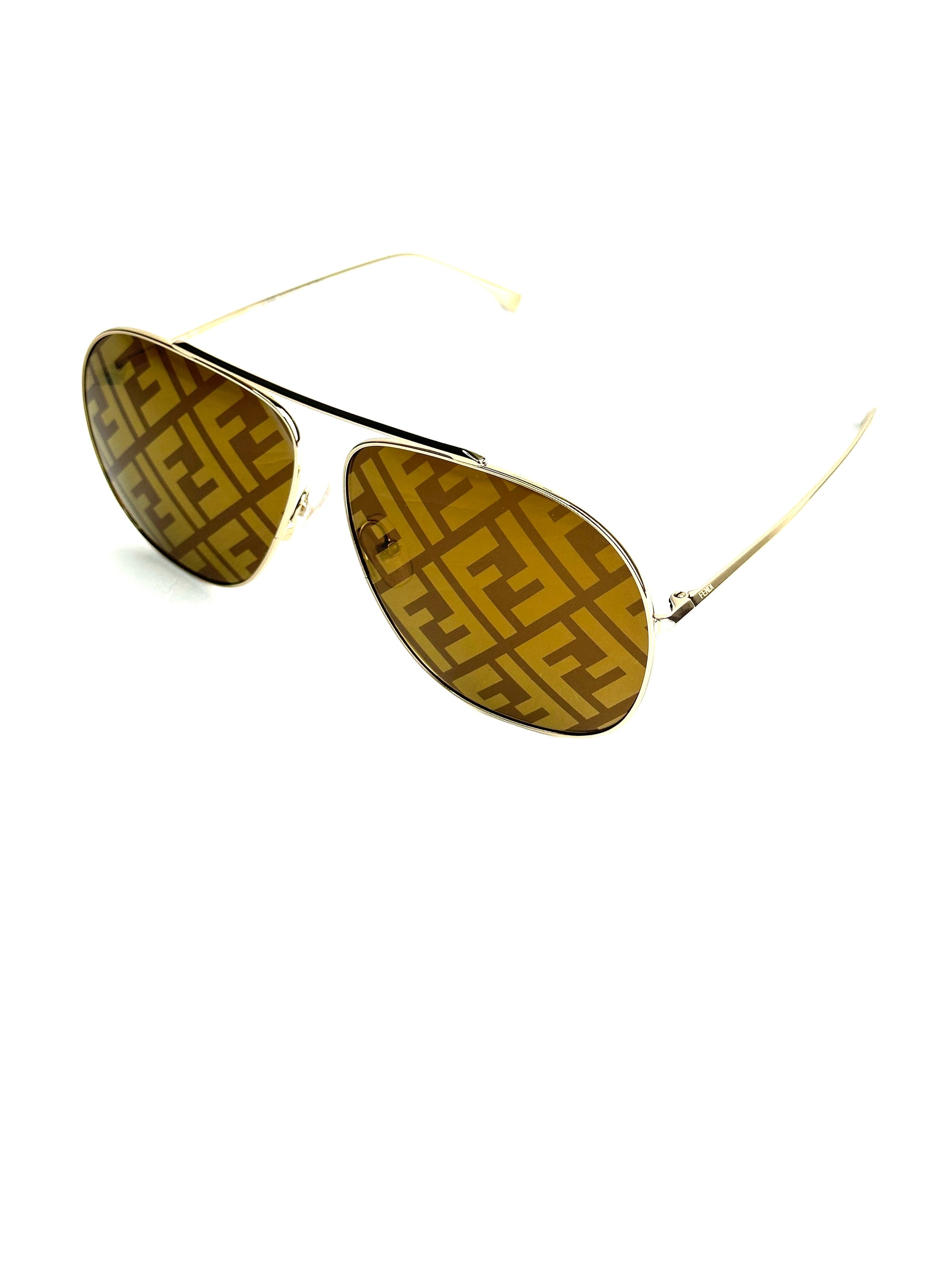 FENDI FF 0342/S B1Z HO ARGENT OR