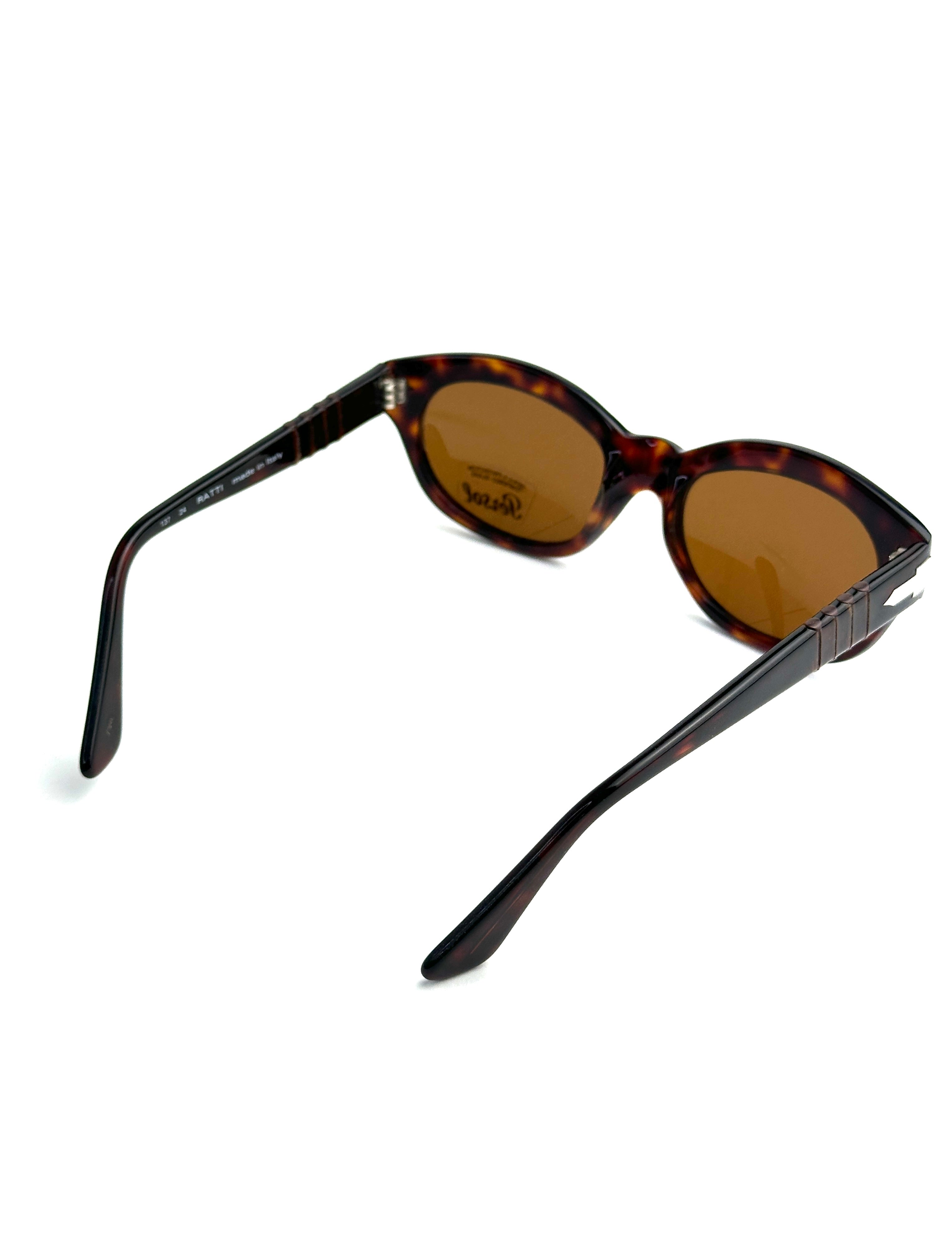 Occhiali da sole PERSOL 830 RATTI VINTAGE TARTARGUATO SCURO