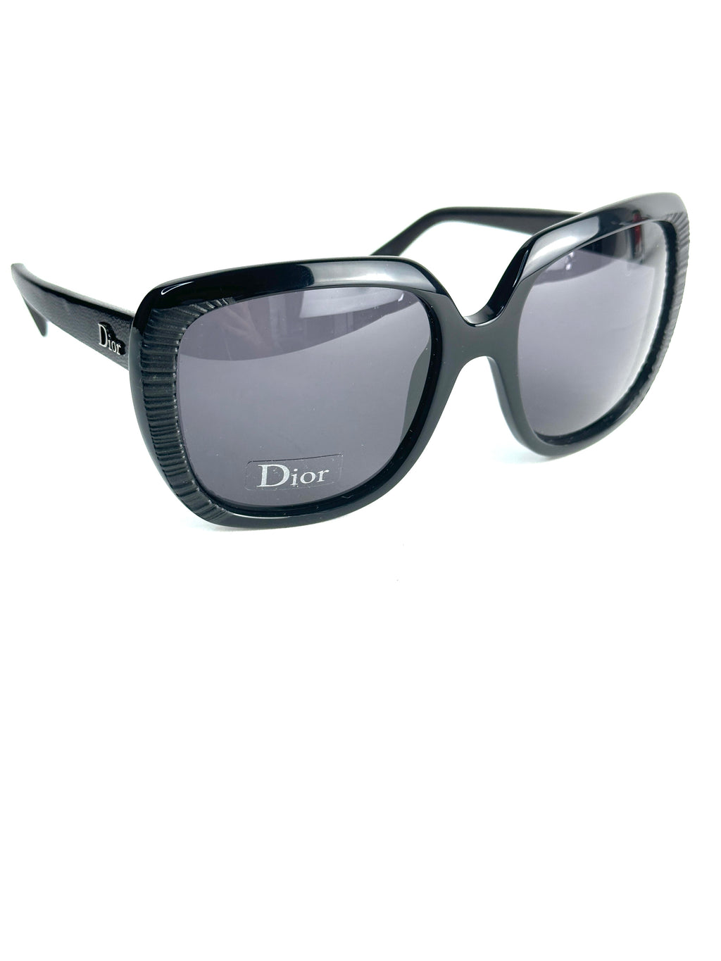 occhiali da sole DIOR DIORAFFETAS1 648/Y1 BLK LEAT