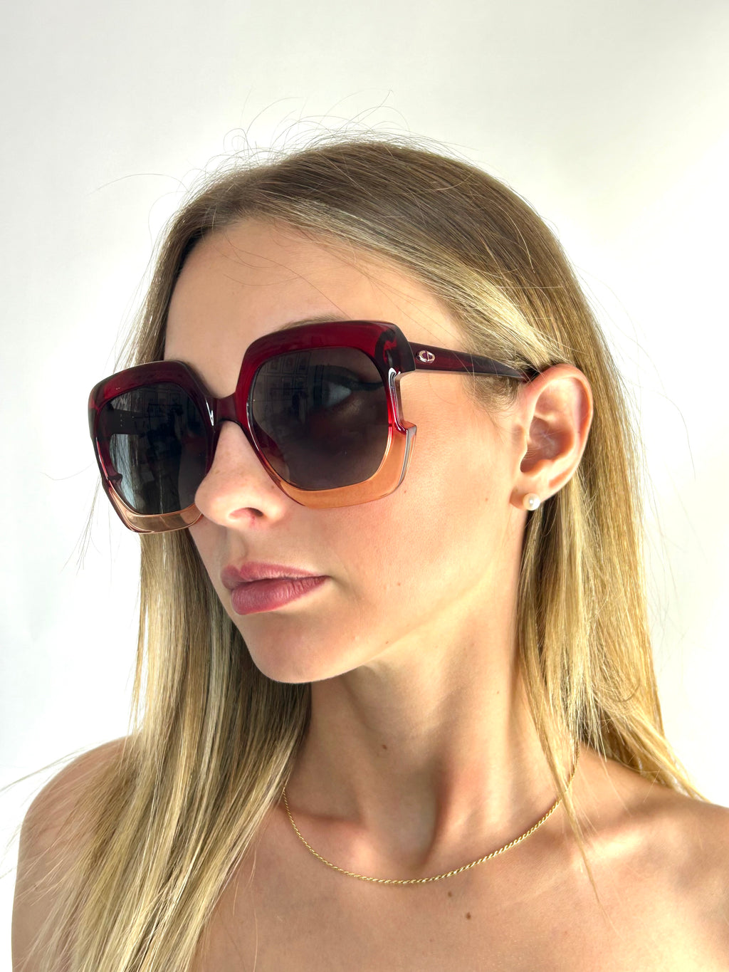 occhiali da sole DIOR DIORGALA OT5/17 BURGUNDYPINK