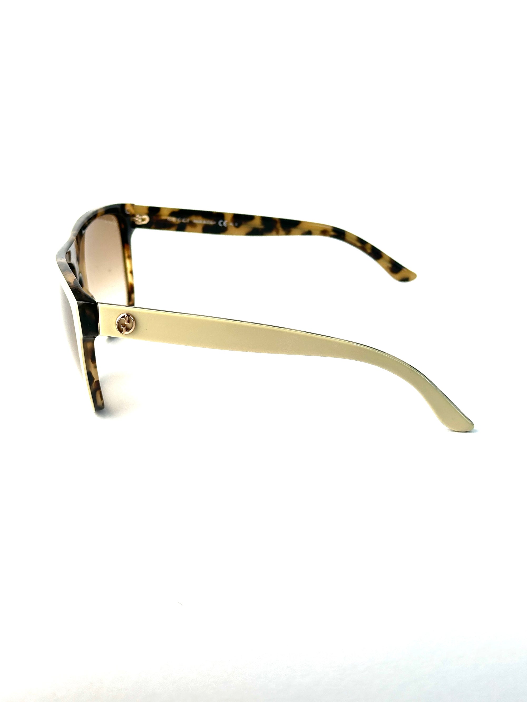 occhiali da sole GUCCI GG3540/S crema e tartaruga