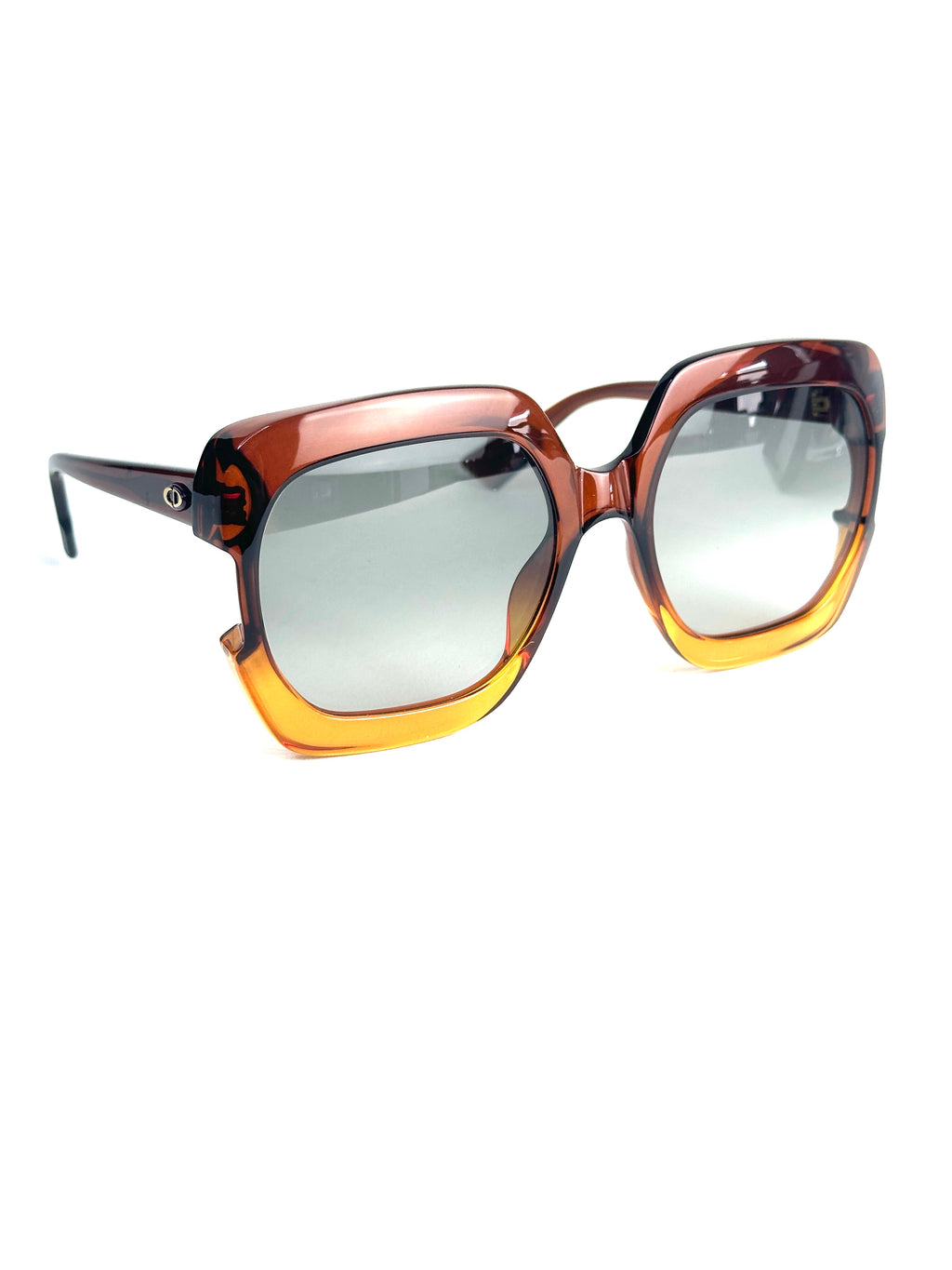 occhiali da sole DIOR DIORGALA 12J/9O BROWN ORANGE