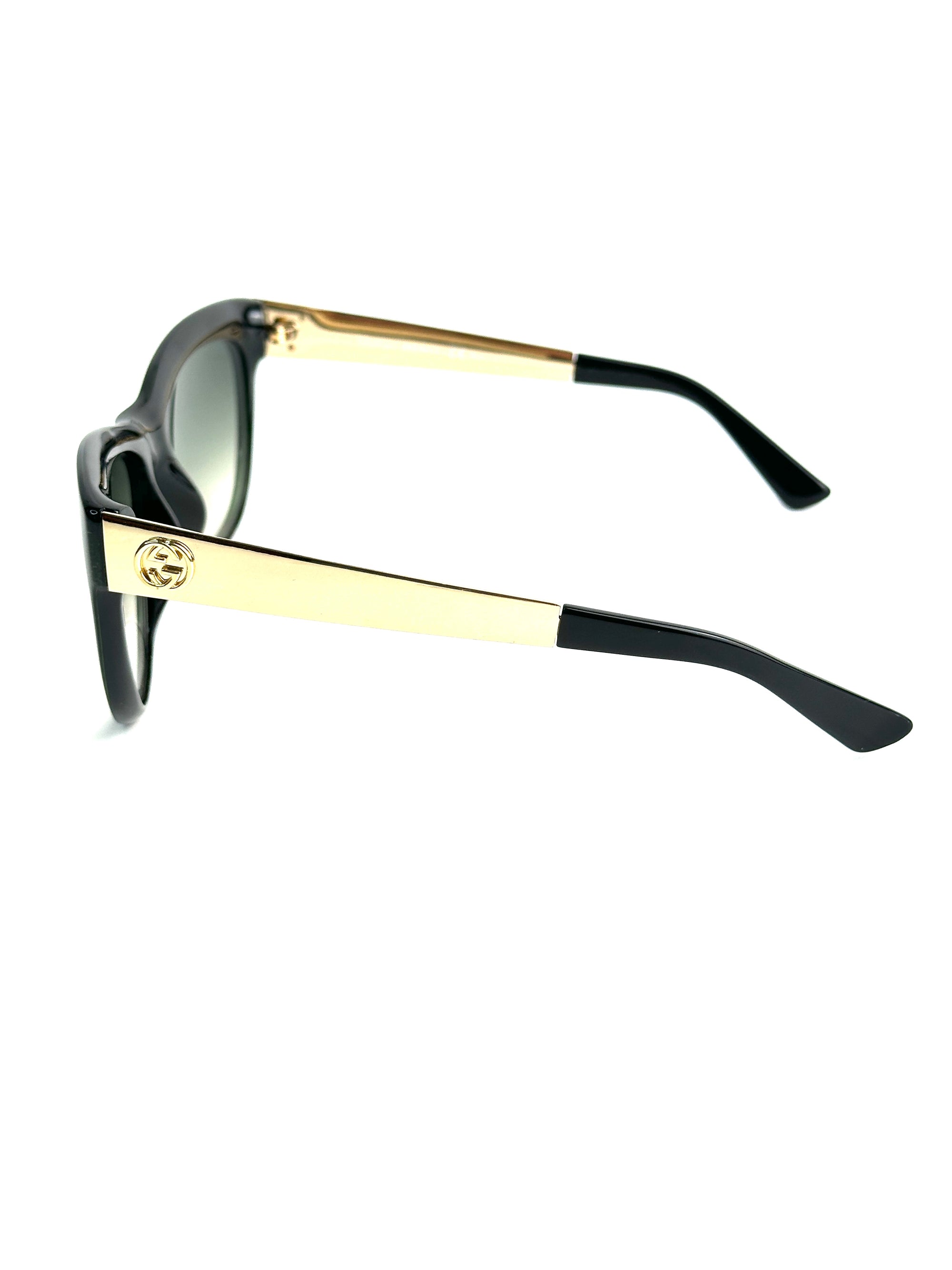 occhiali da sole GUCCI GG3739/N/S VERDE GLITTER ORO