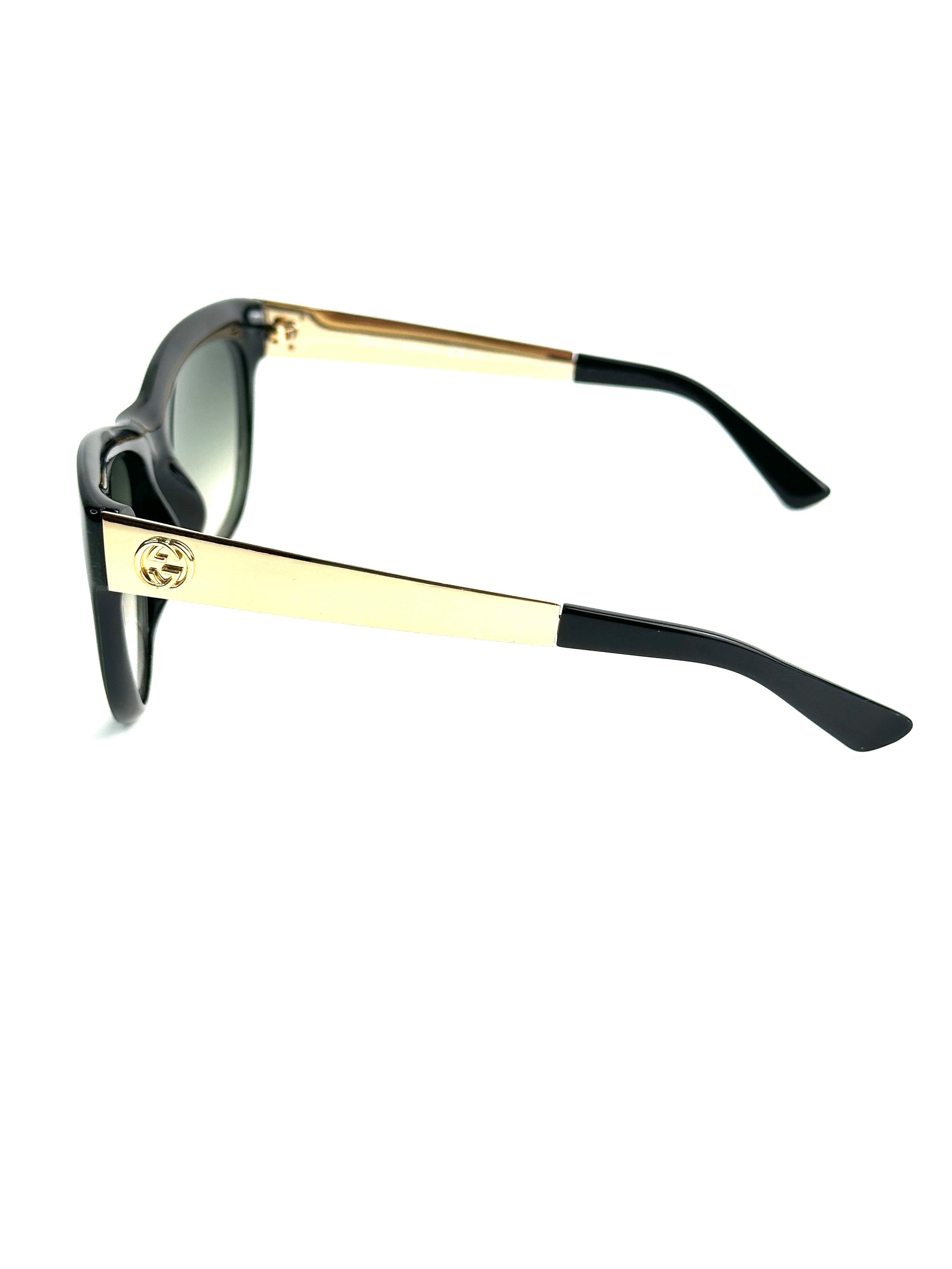 Occhiali da sole GUCCI GG3739/N/S VERDE GLITTER ORO