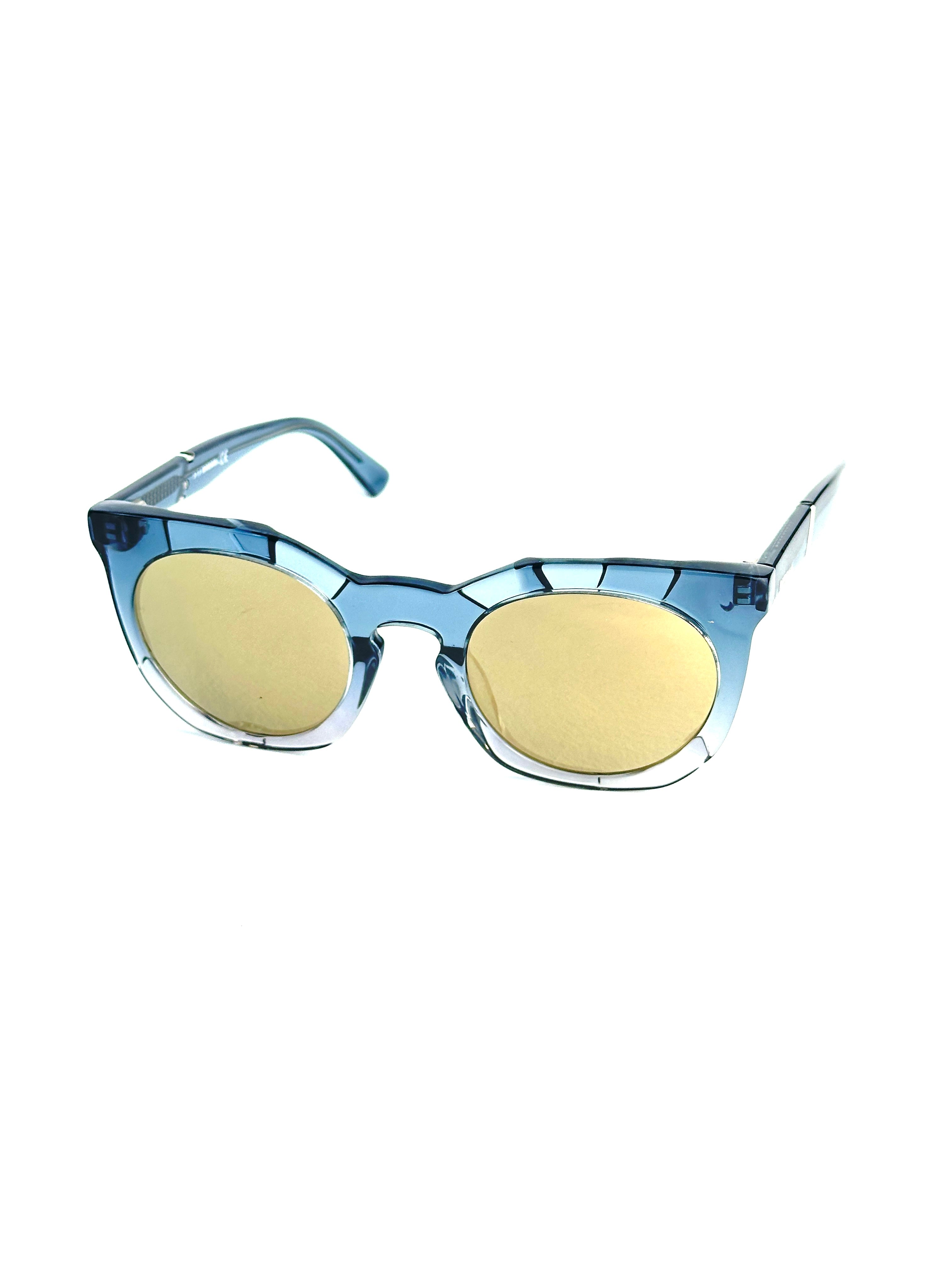 Occhiali da sole DIESEL DL0270 Blu trasparente