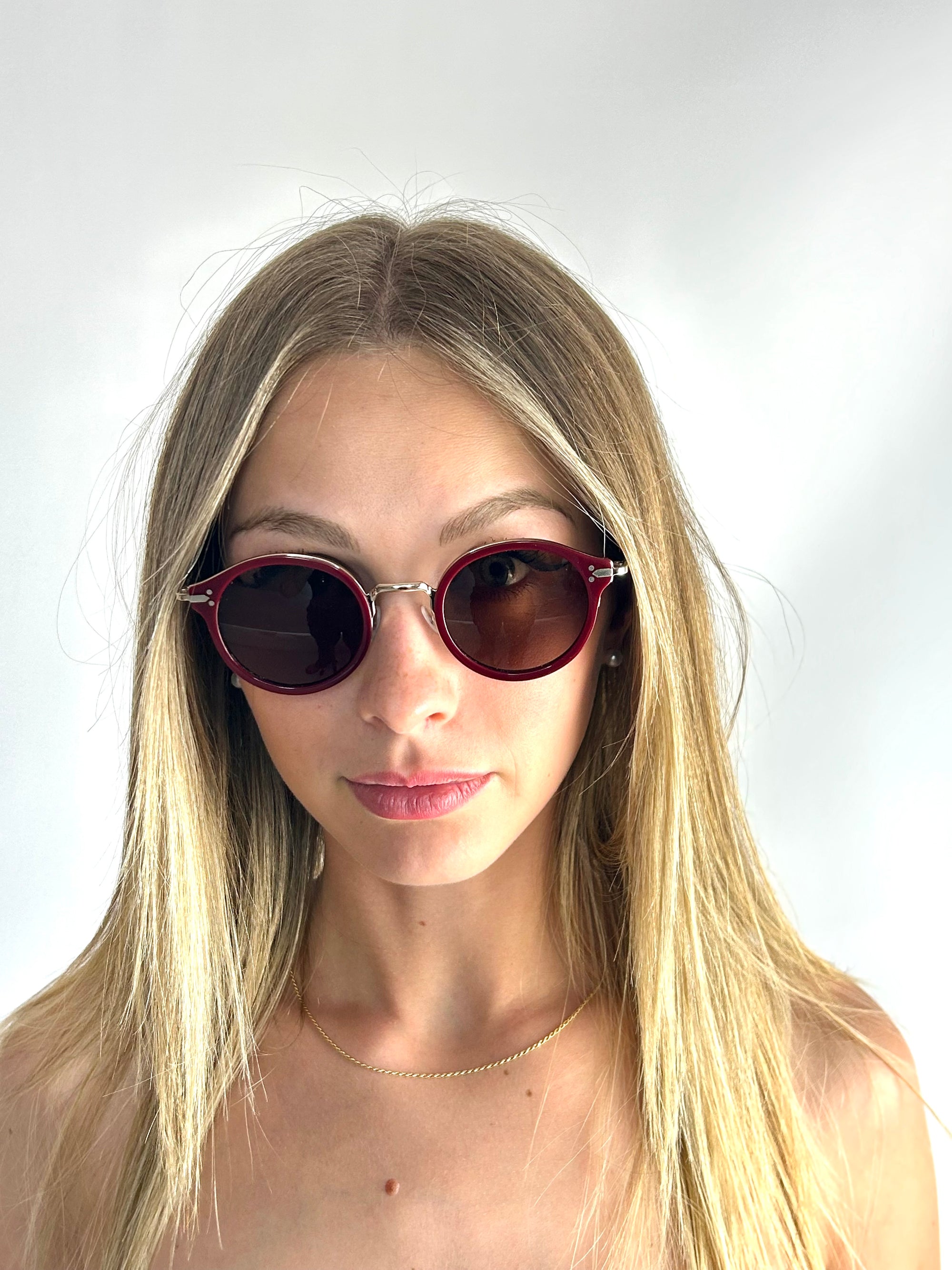occhiali da sole CELINE CL41082/S 2JL/A6 ORO-BURGUNDY