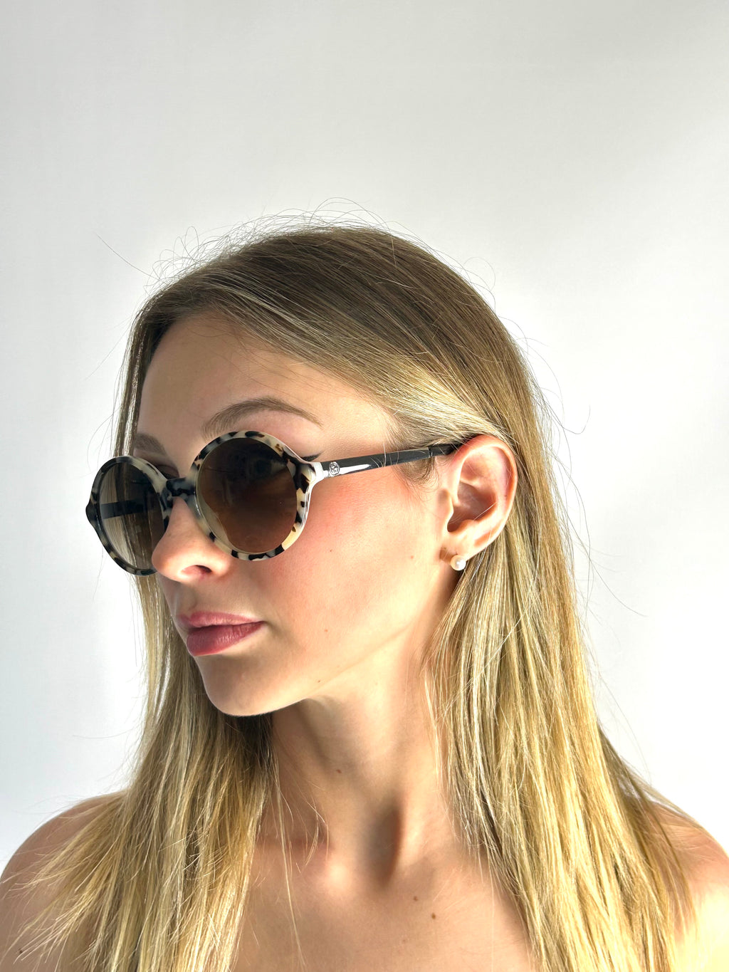 occhiali da sole GUCCI GG3770/S BIANCO HAVANA
