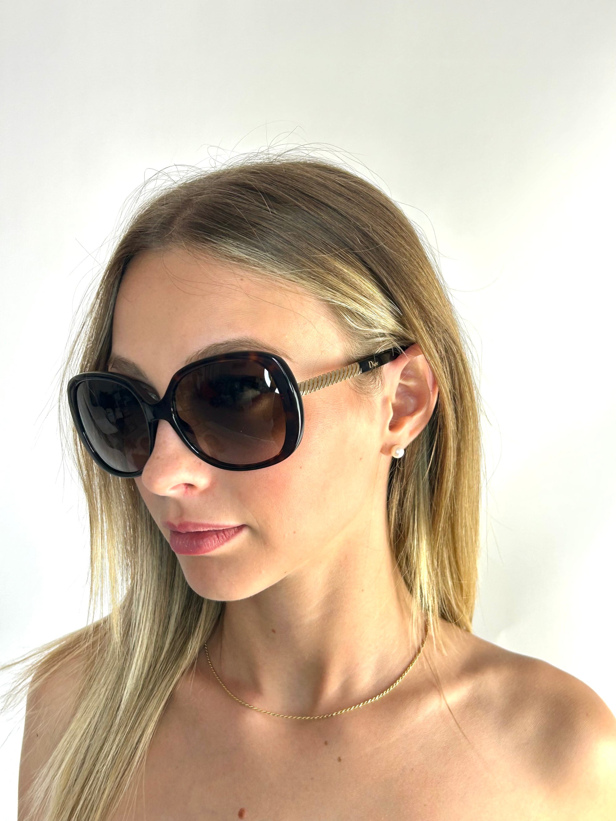 DIOR DIOREVER1 ANT/HA DKHAVN E sunglasses
