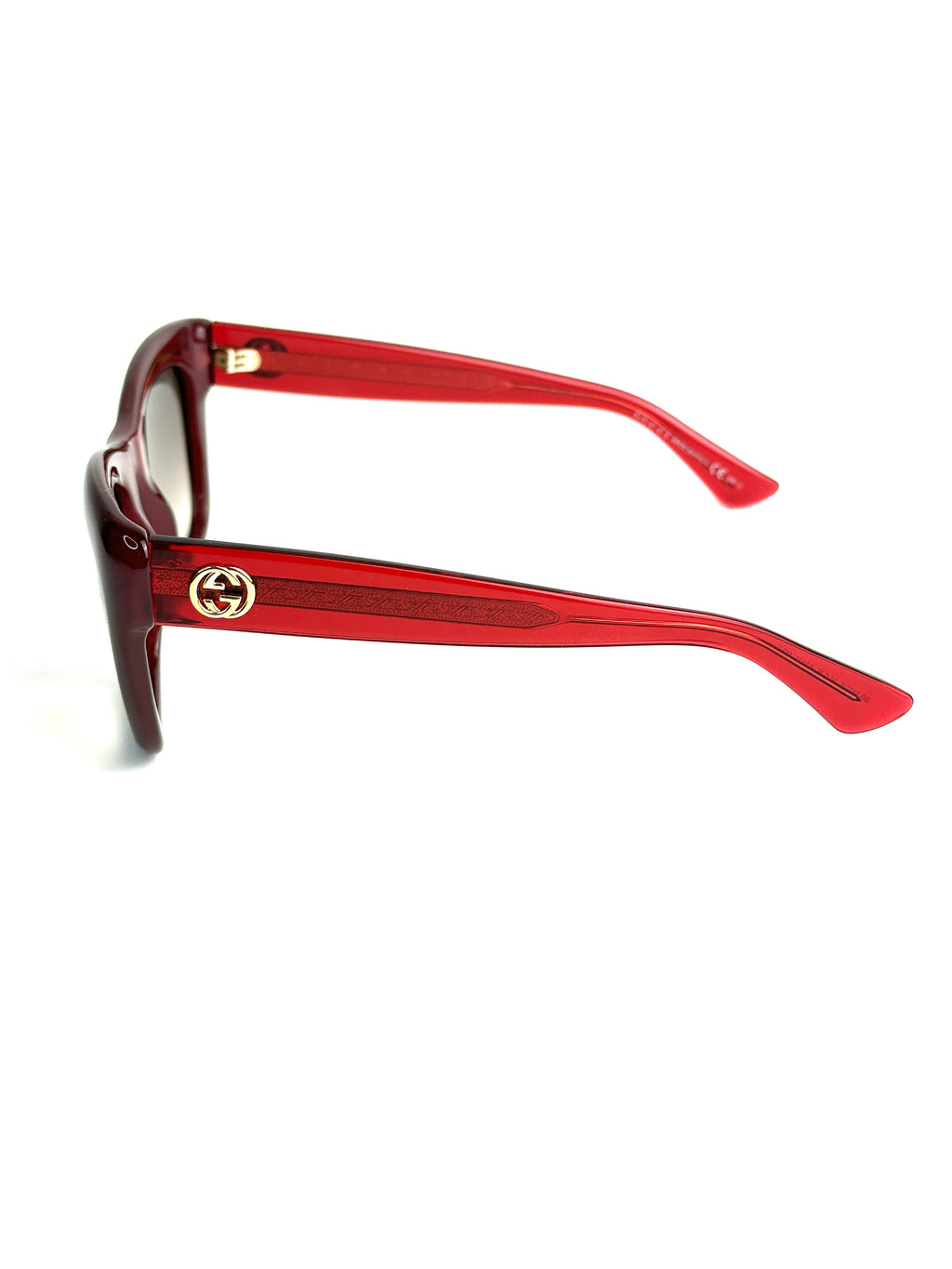 occhiali da sole GUCCI GG3827/S ROSSO TRASPARENTE