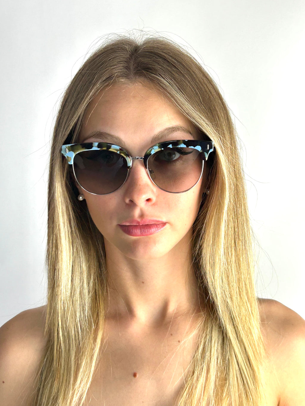 occhiali da sole FENDI FF0154/S BLU HAVANA TEAL