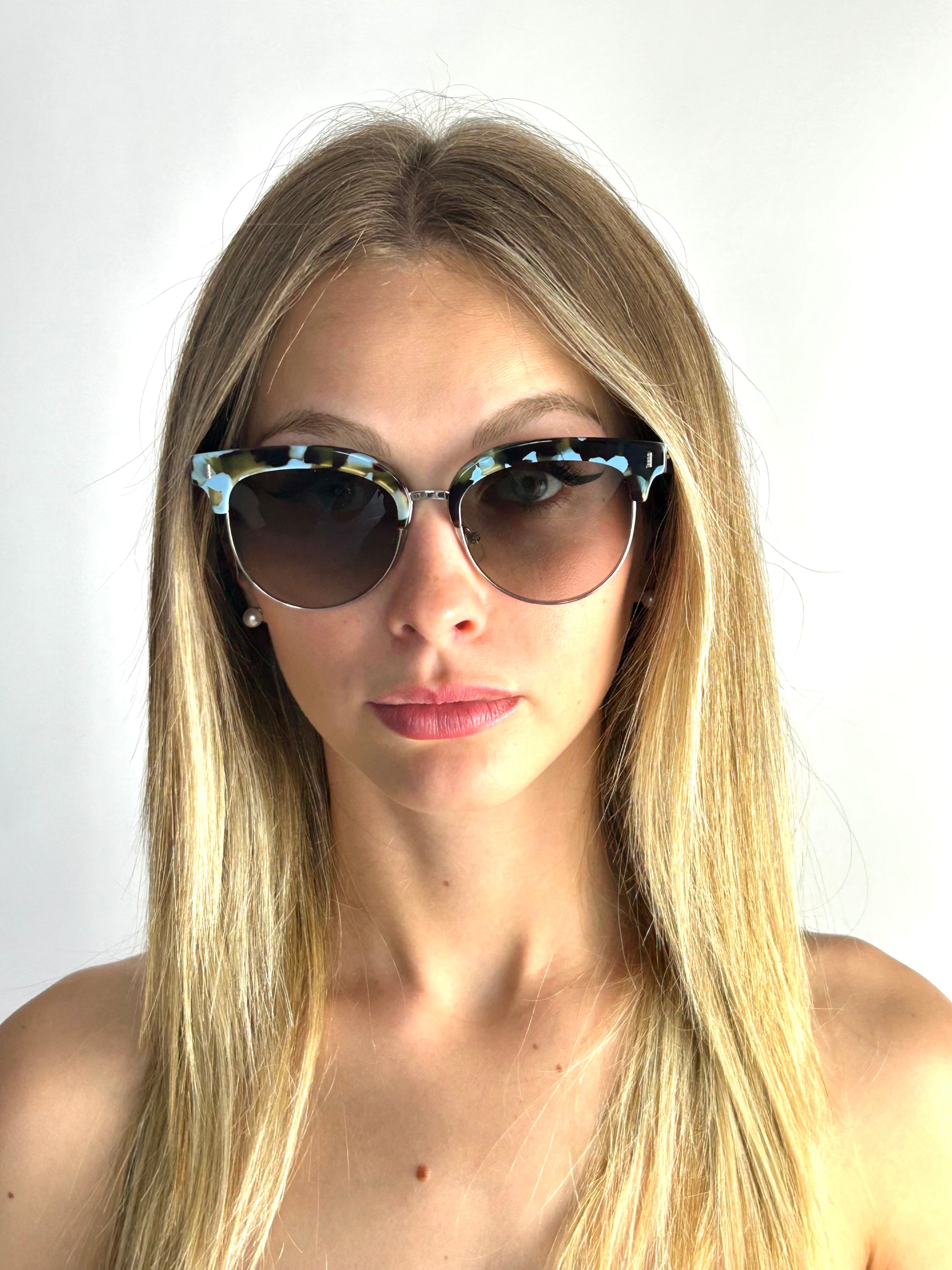 occhiali da sole FENDI FF0154/S BLU HAVANA TEAL