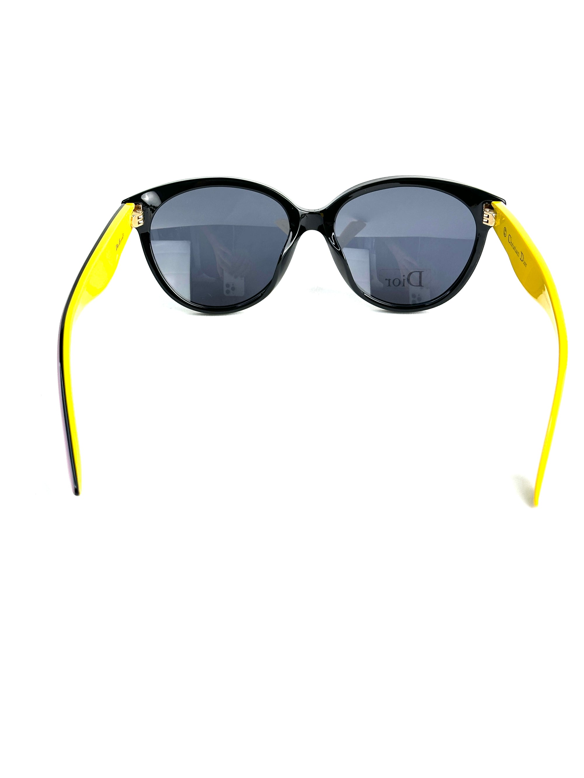 occhiali da sole DIOR DIORENVOL3 LVG/BN BK PK BK YLL