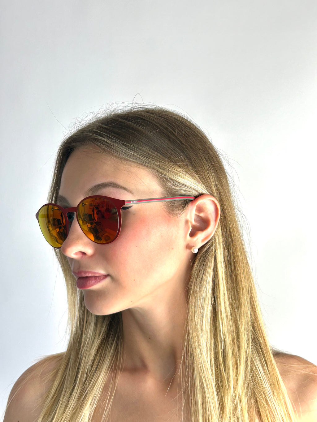 occhiali da sole GUCCI GG2263/S ROSSO-VERDE