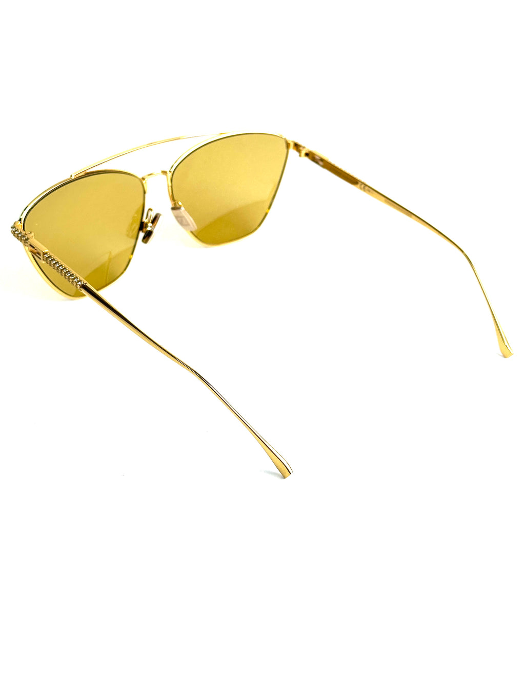 occhiali da sole FENDI FF0438/S ORO GIALLO