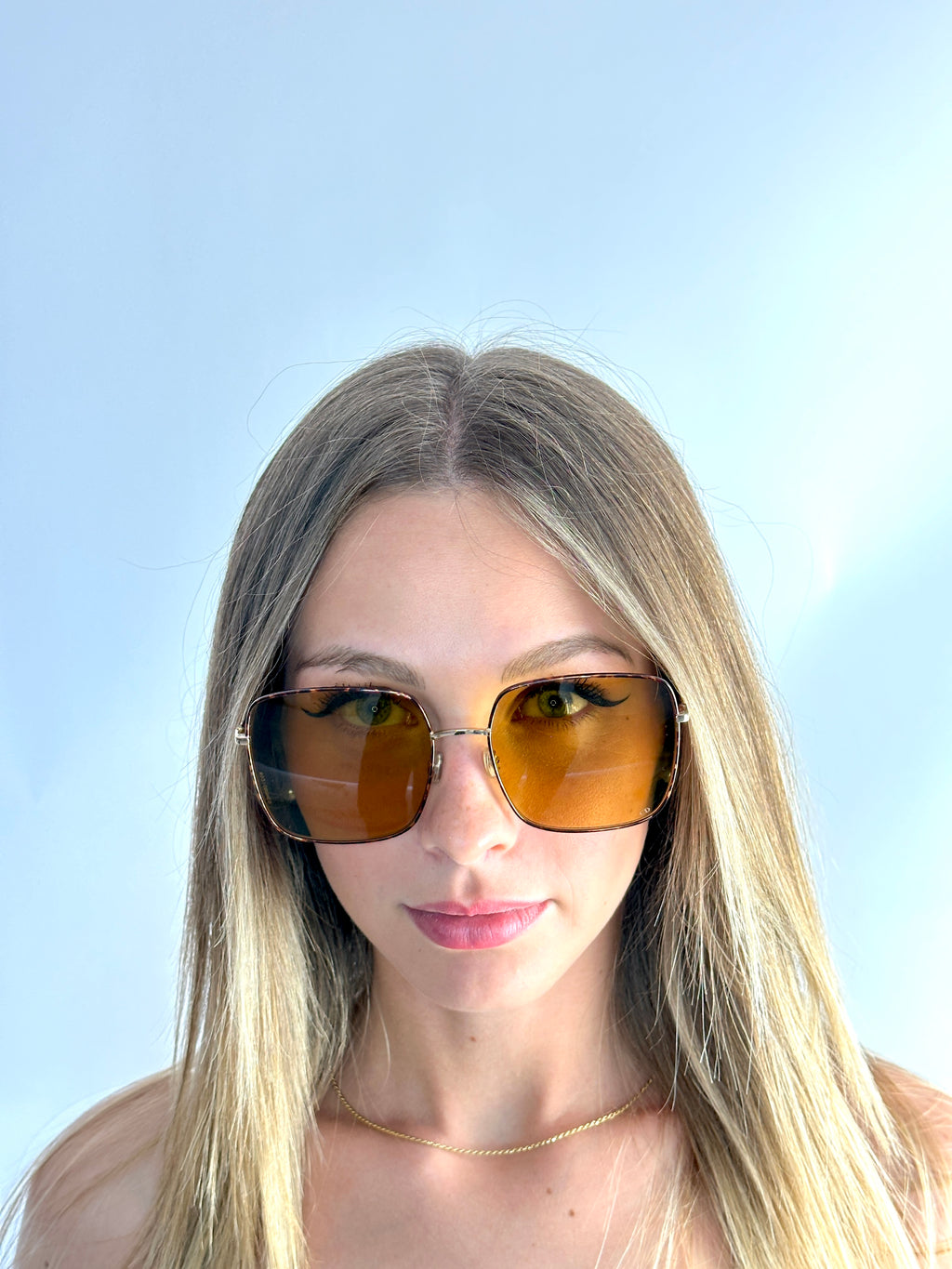 DIOR STELLAIRE1 06J/2M GOLD HAVANA sunglasses