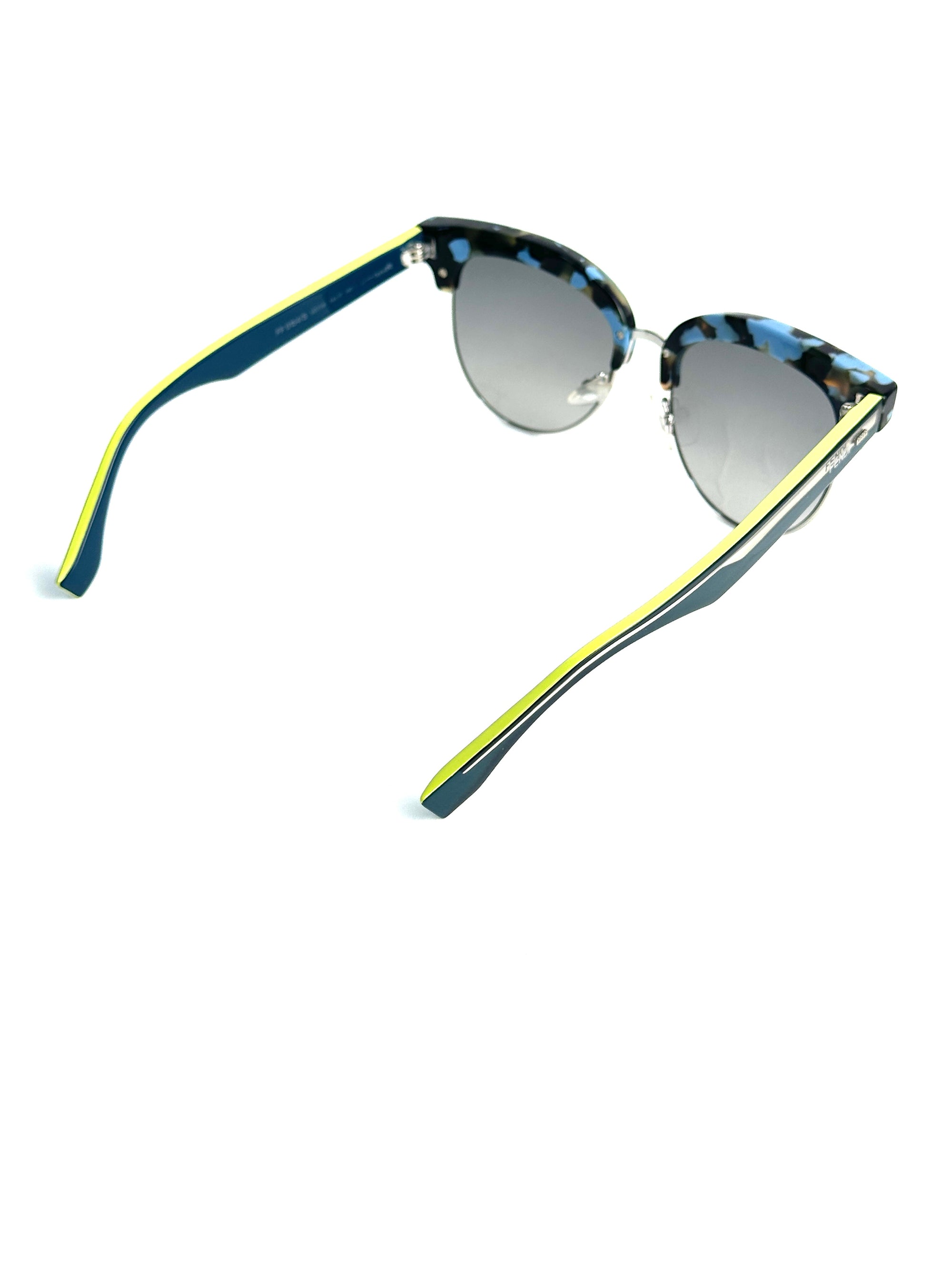 occhiali da sole FENDI FF0154/S BLU HAVANA TEAL