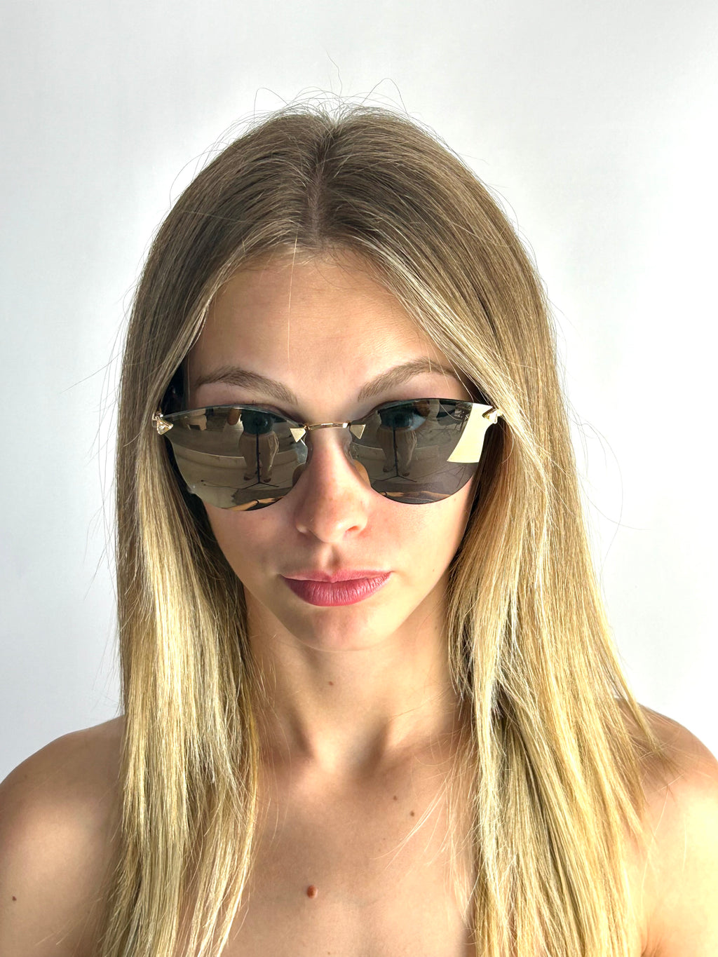 occhiali da sole FENDI FF0040/S ORO ROSA