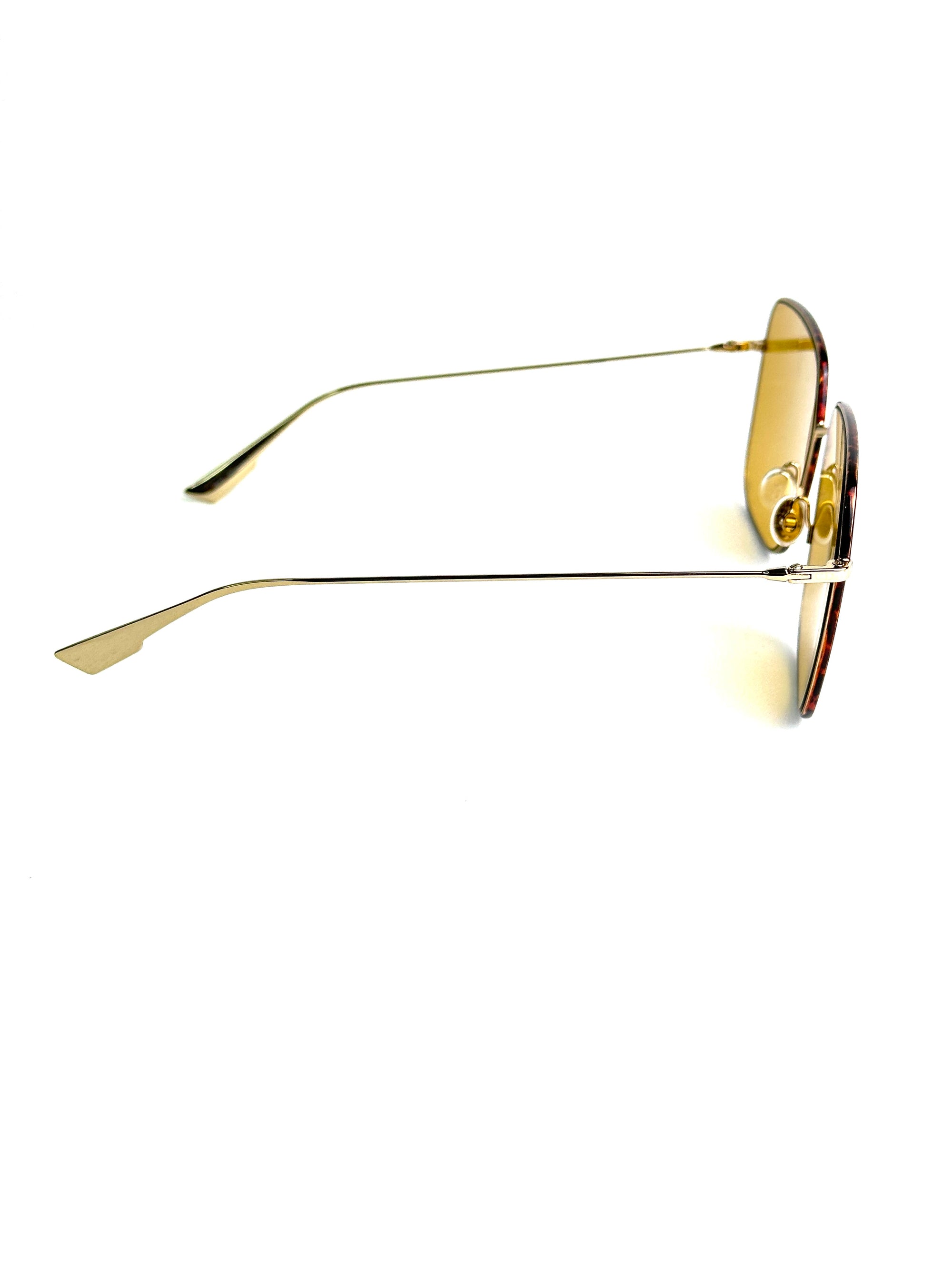 DIOR STELLAIRE1 06J/2M GOLD HAVANA sunglasses