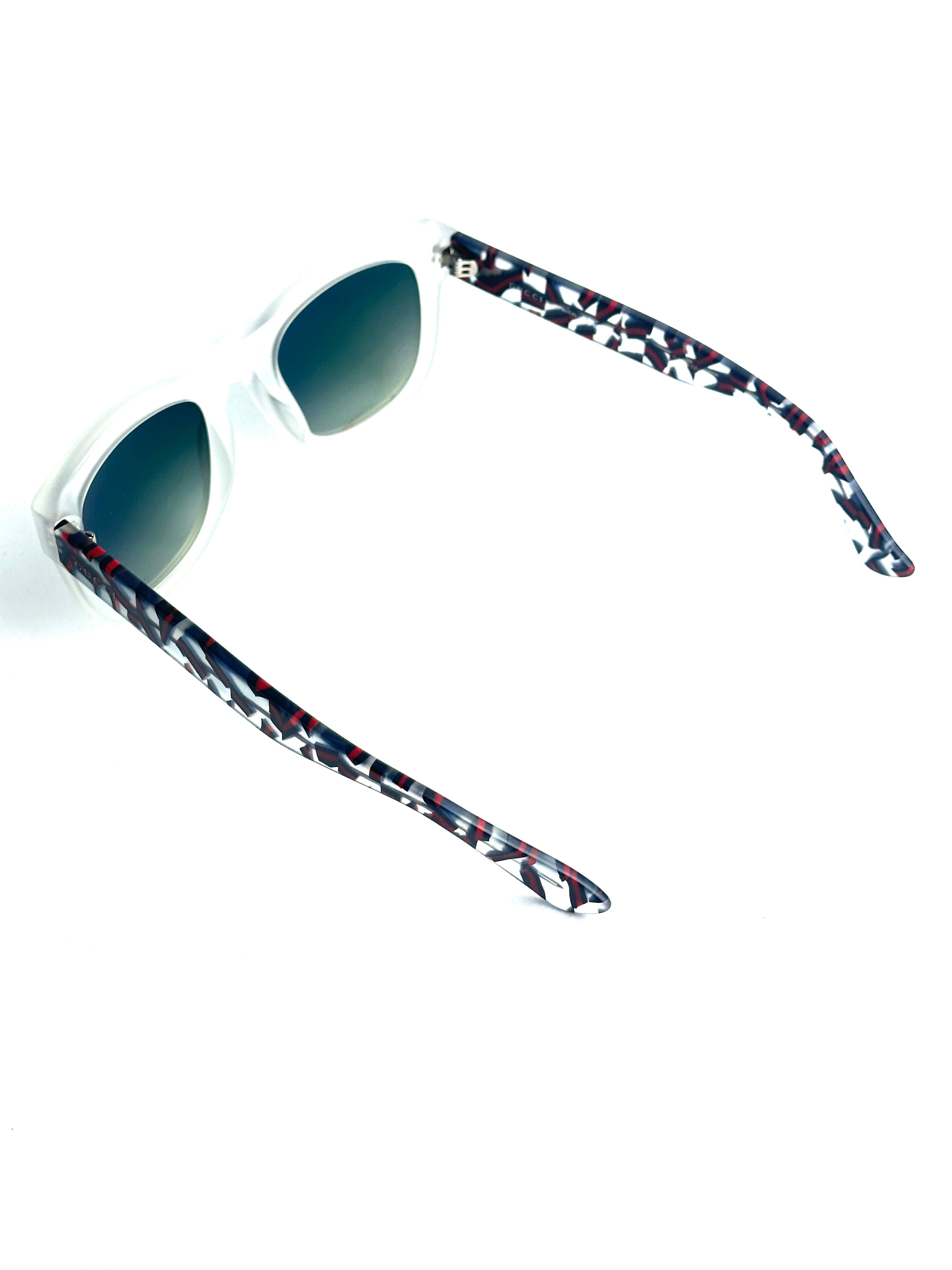 GUCCI GG3653/S BLUE and FLUORESCENT GREEN sunglasses