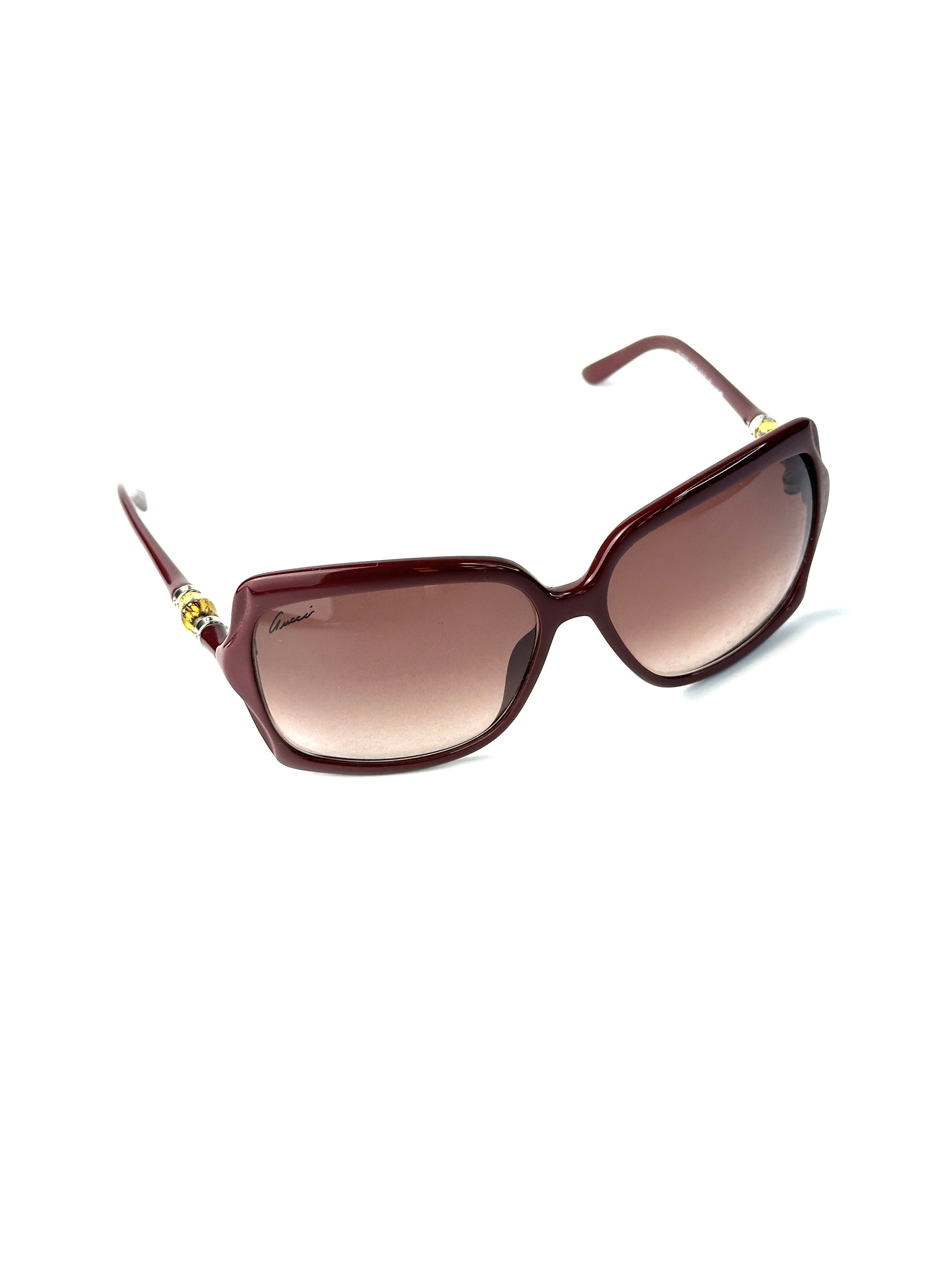 occhiali da sole GUCCI GG3131/S BURGUNDY