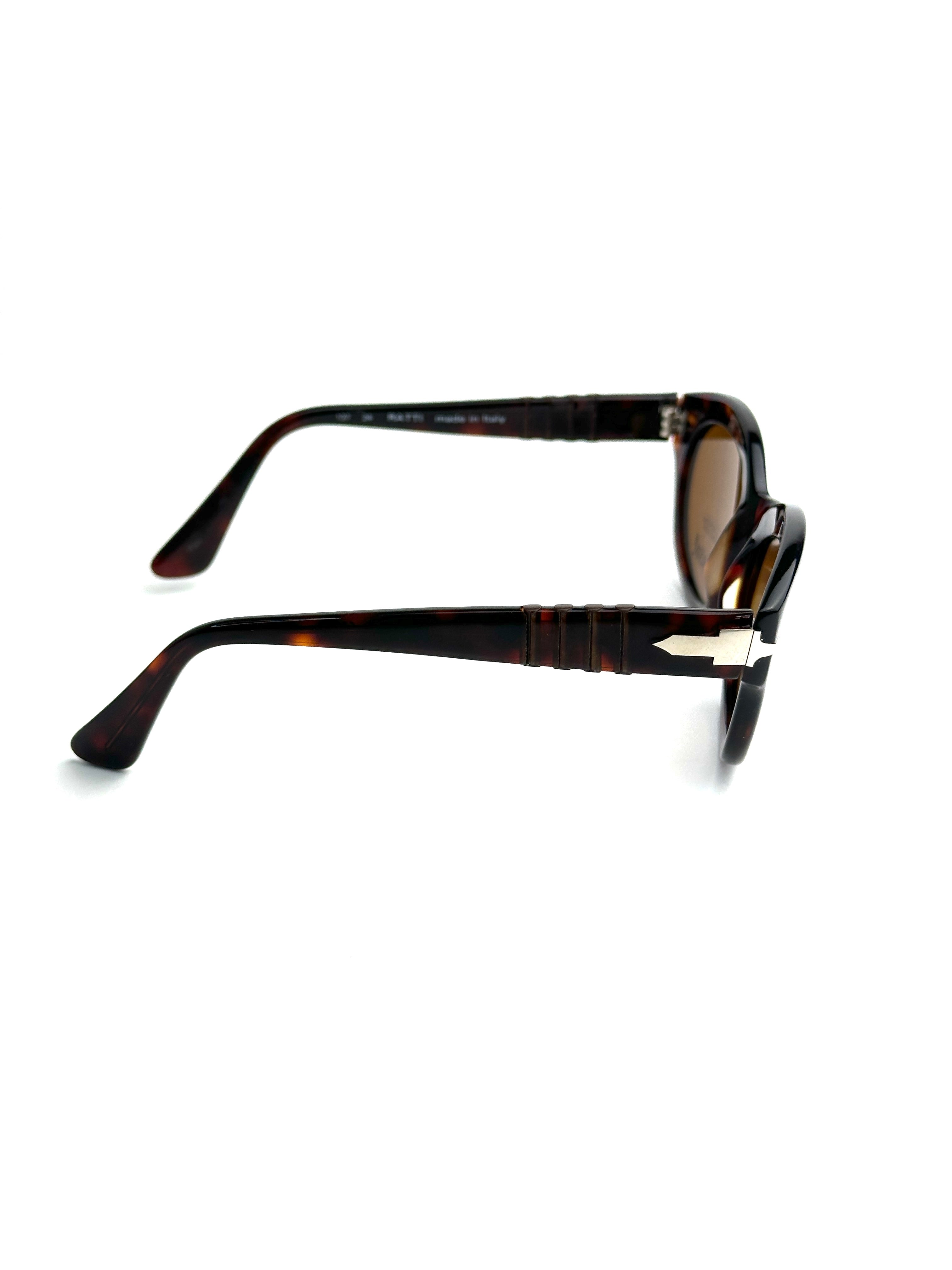 Occhiali da sole PERSOL 830 RATTI VINTAGE TARTARGUATO SCURO