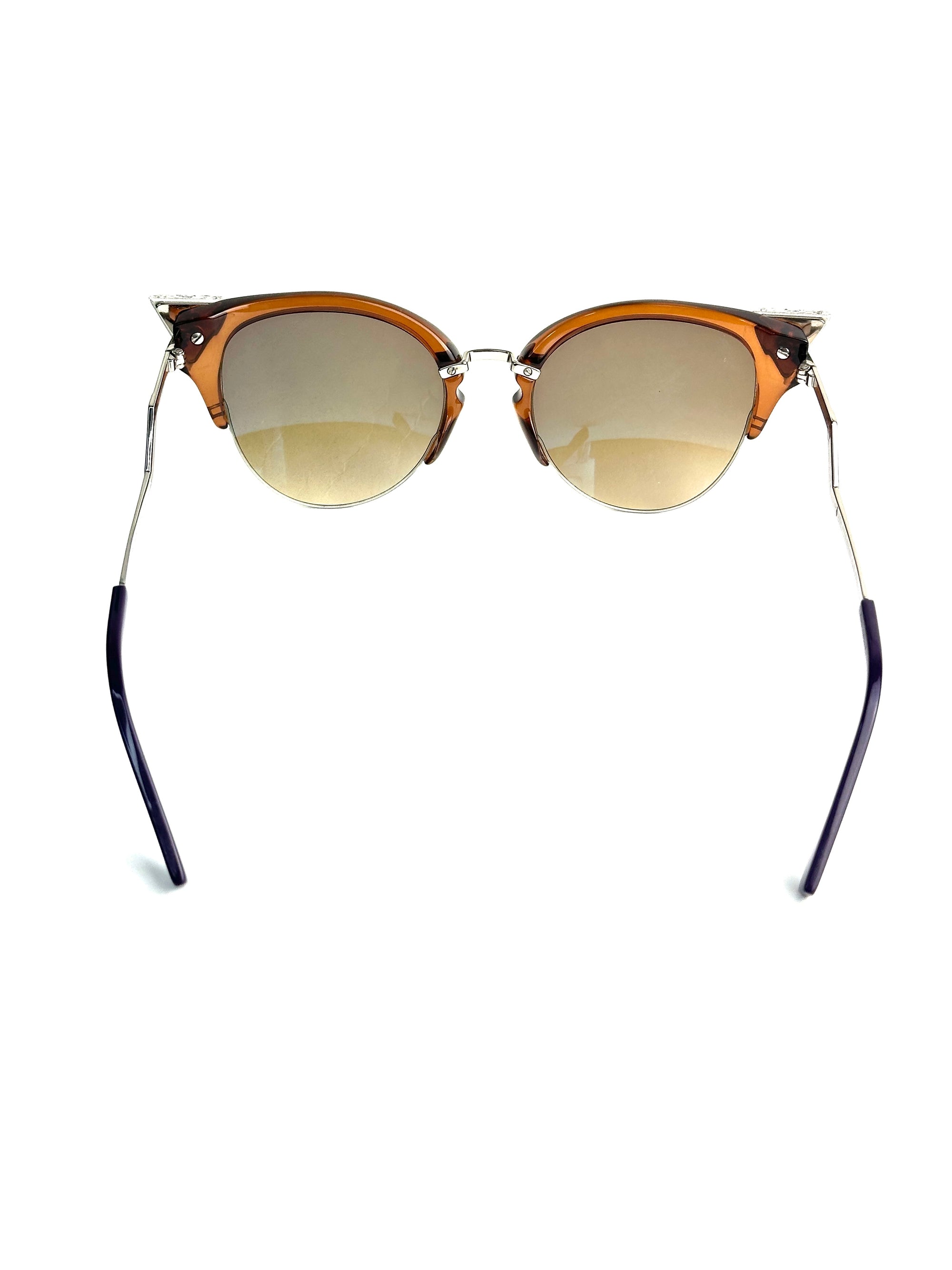 occhiali da sole FENDI FF0041/S MARRONE GIALLO