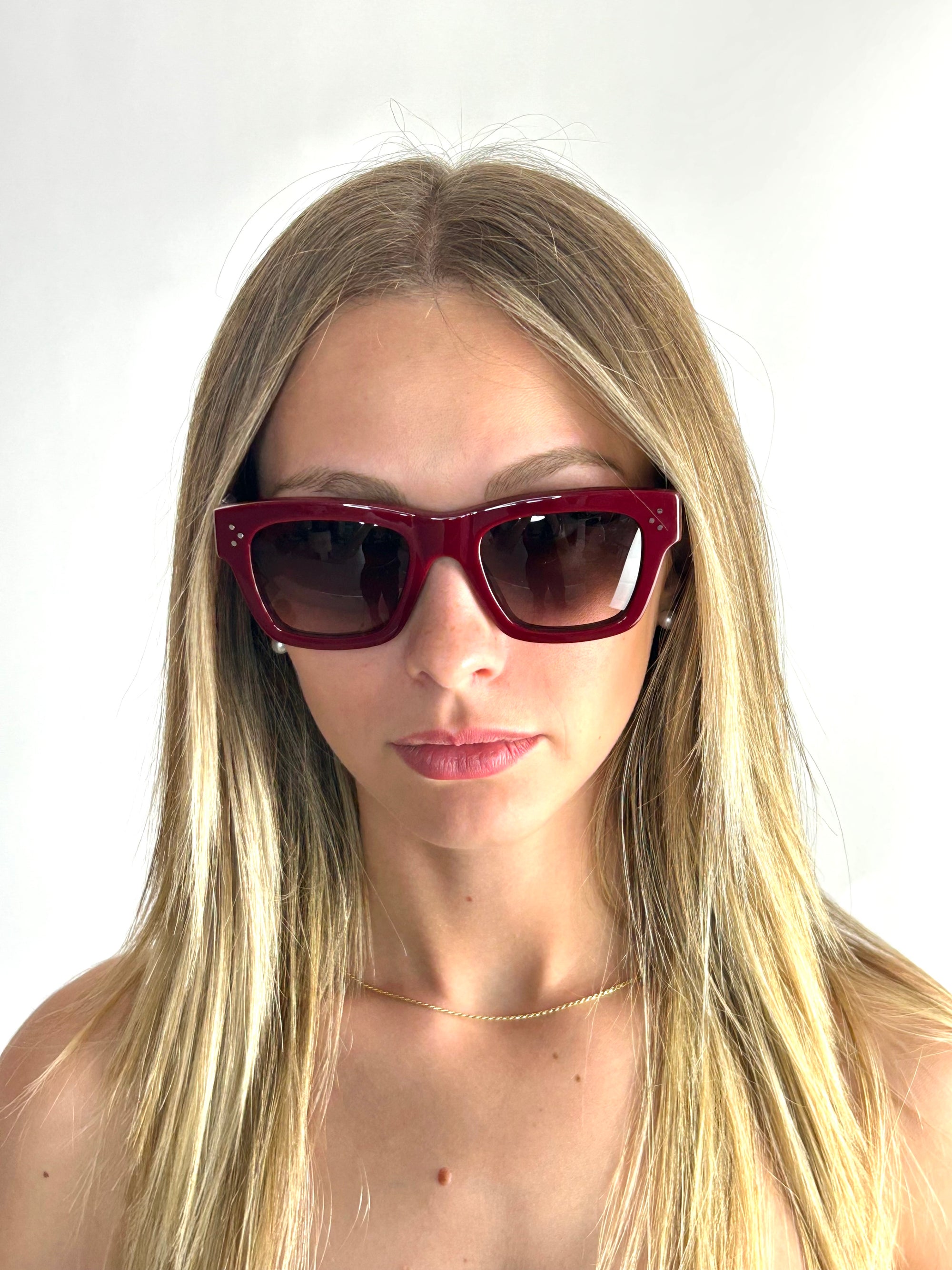 occhiali da sole CELINE CL41732/S BURGUNDY